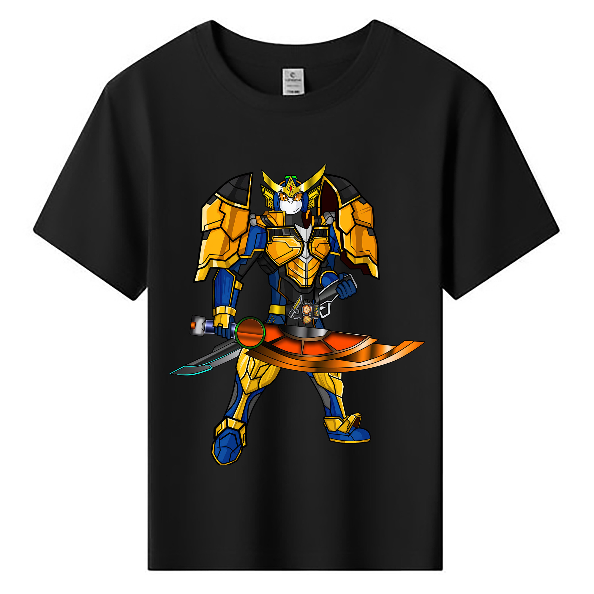 （画像用） Digimon デジタルモンスター/デジモン 綿100％キッズTシャツ（フロントプリント）