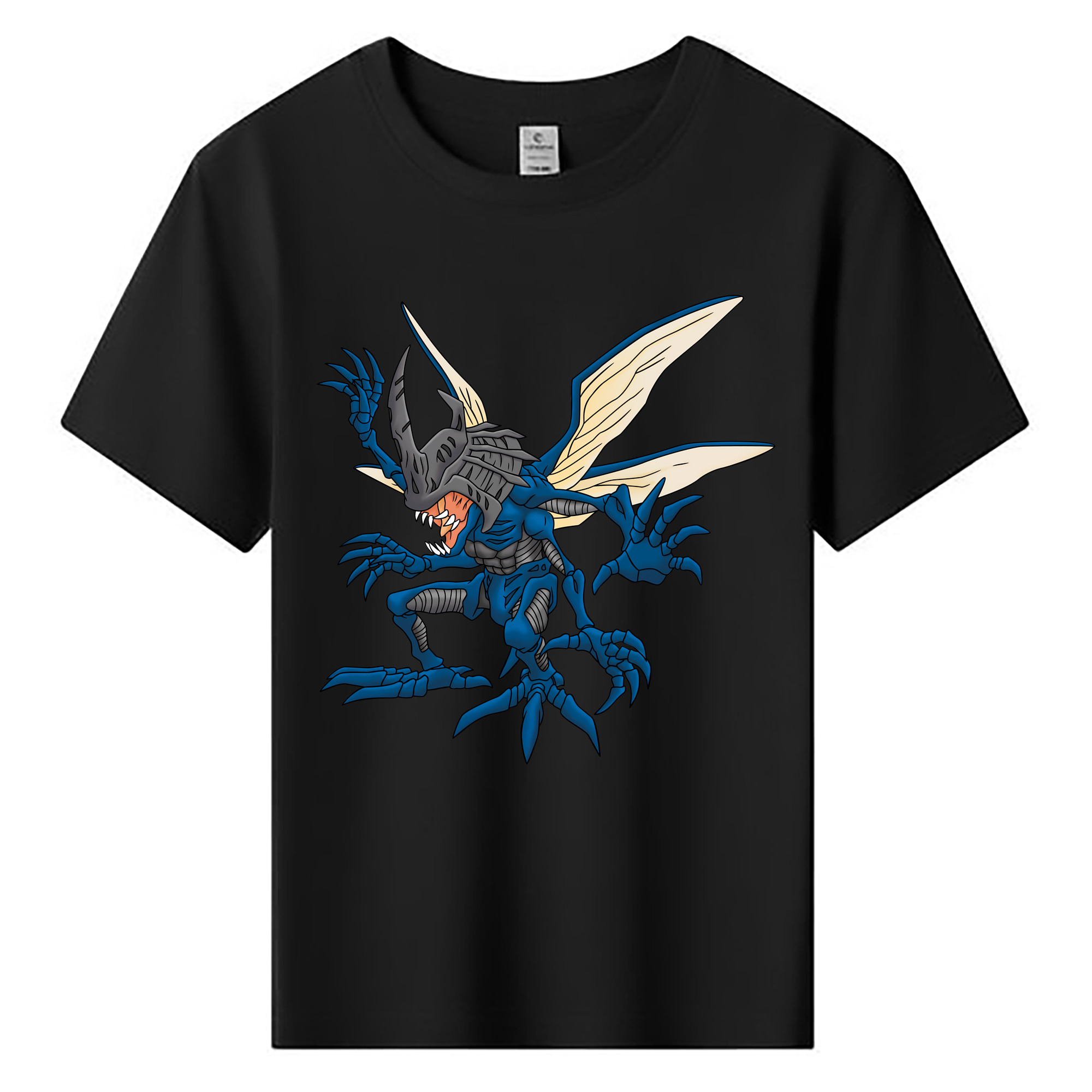 （画像用） Digimon デジタルモンスター/デジモン 綿100％キッズTシャツ（フロントプリント）