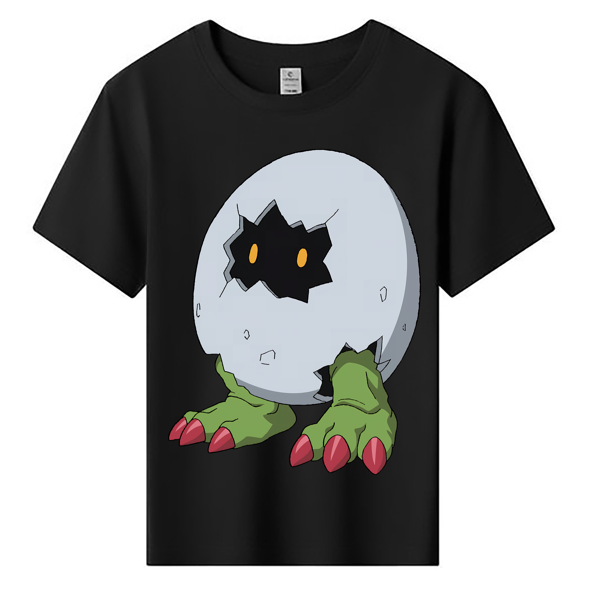 （画像用） Digimon デジタルモンスター/デジモン 綿100％キッズTシャツ（フロントプリント）