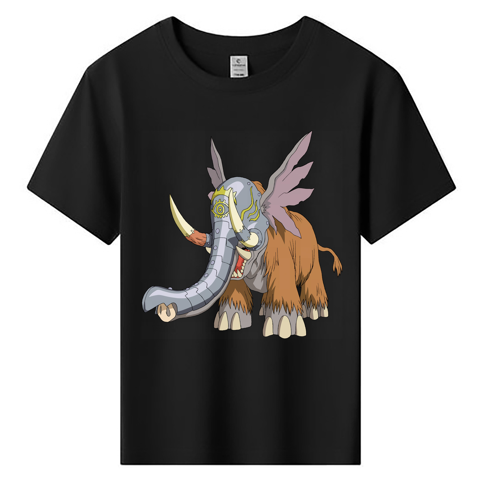 （画像用） Digimon デジタルモンスター/デジモン 綿100％キッズTシャツ（フロントプリント）
