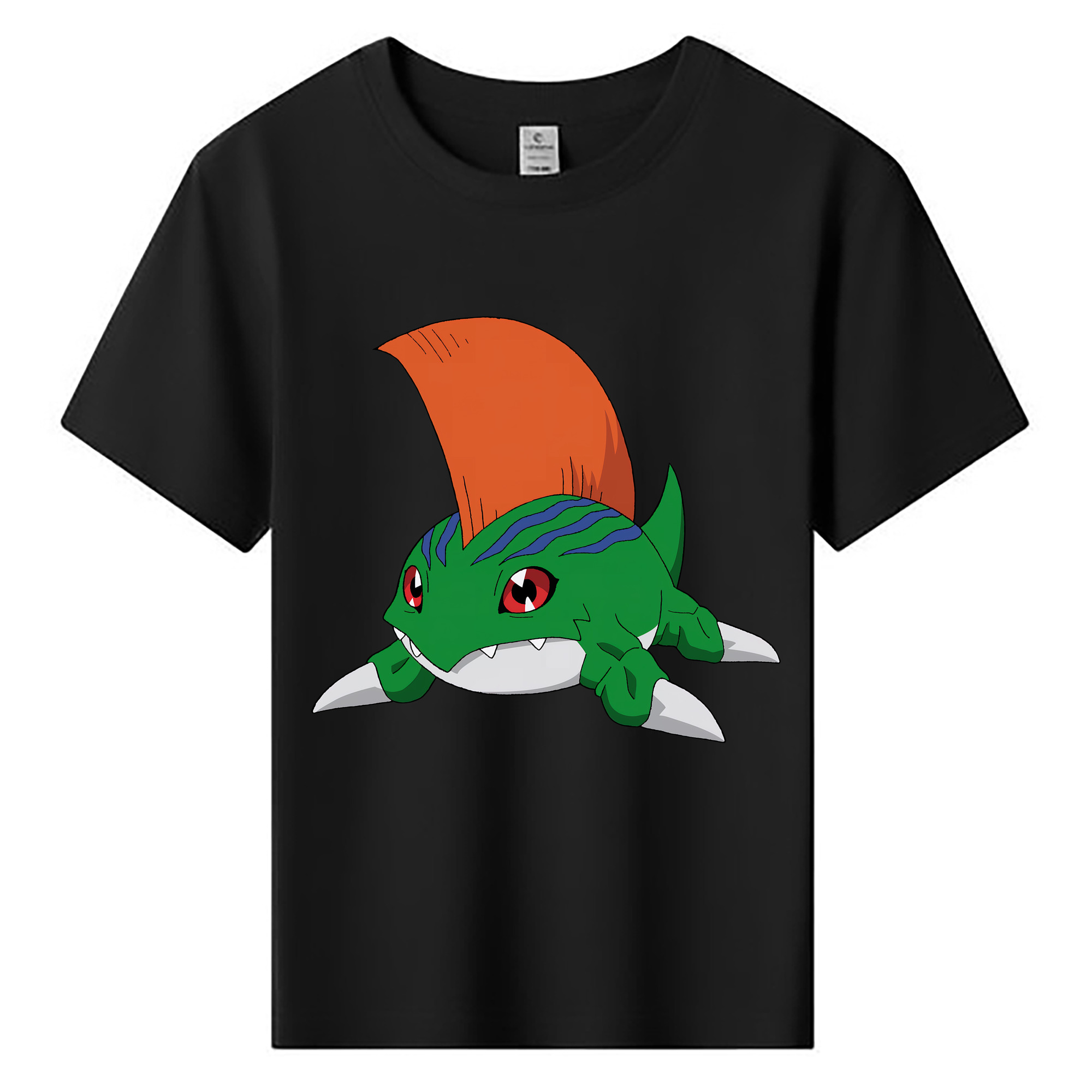 （画像用） Digimon デジタルモンスター/デジモン 綿100％キッズTシャツ（フロントプリント）