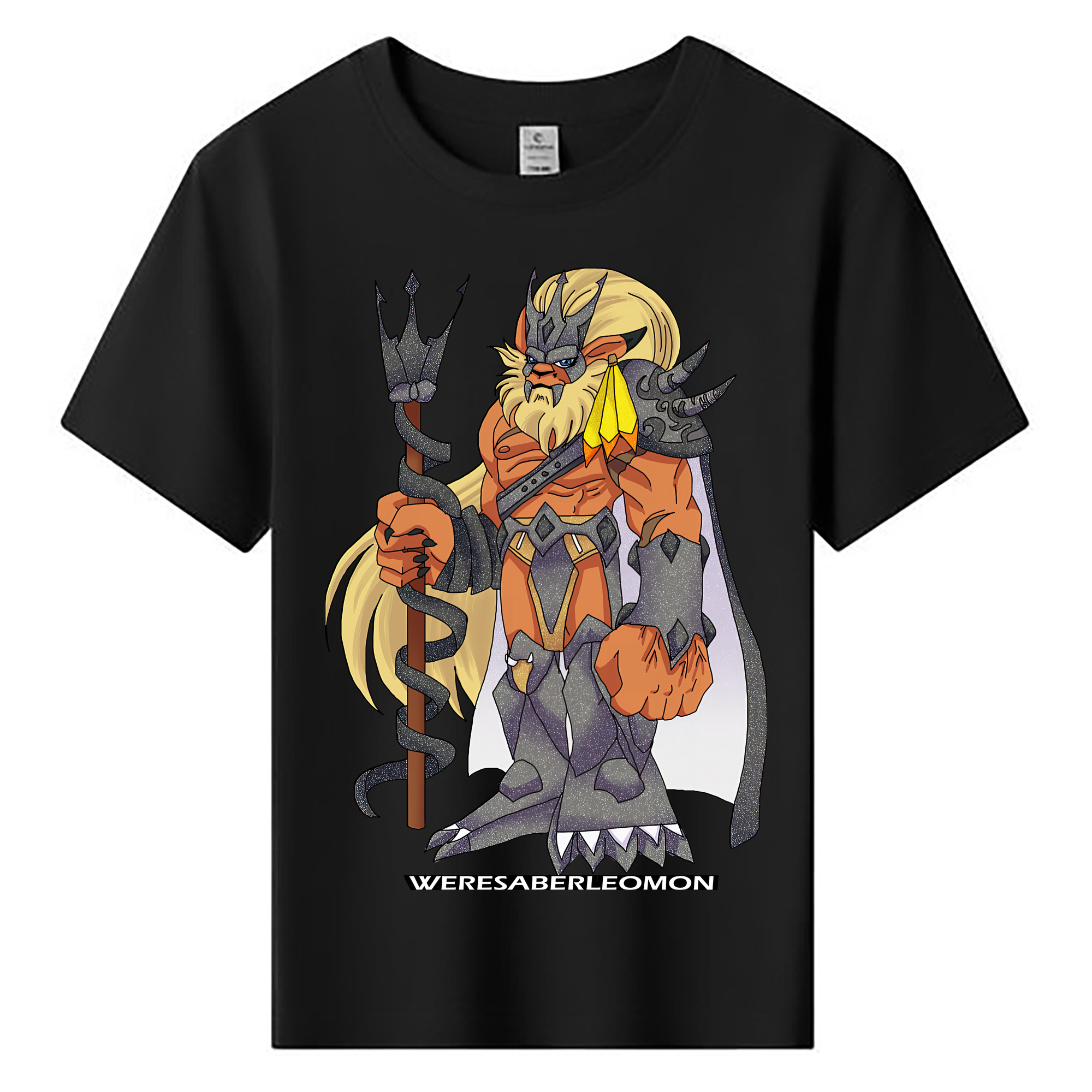 （画像用） Digimon デジタルモンスター/デジモン 綿100％キッズTシャツ（フロントプリント）