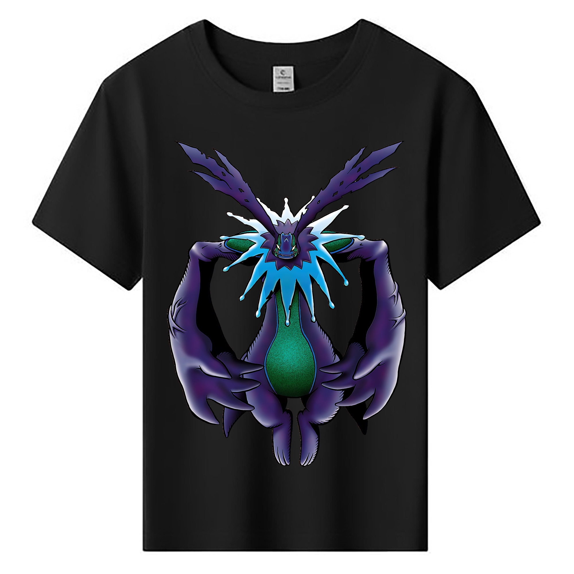（画像用） Digimon デジタルモンスター/デジモン 綿100％キッズTシャツ（フロントプリント）