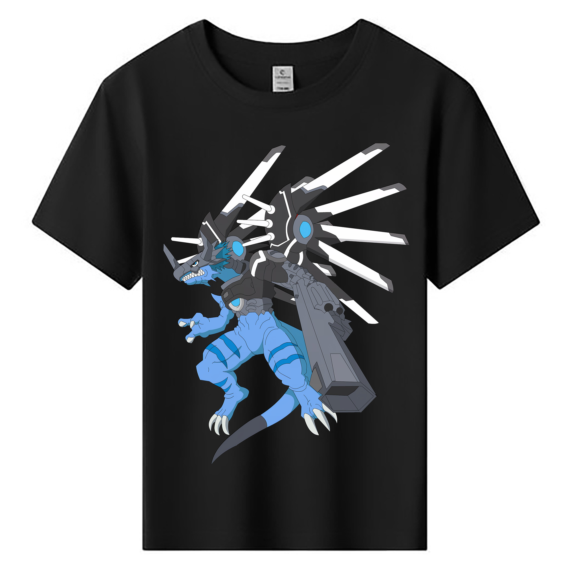 （画像用） Digimon デジタルモンスター/デジモン 綿100％キッズTシャツ（フロントプリント）