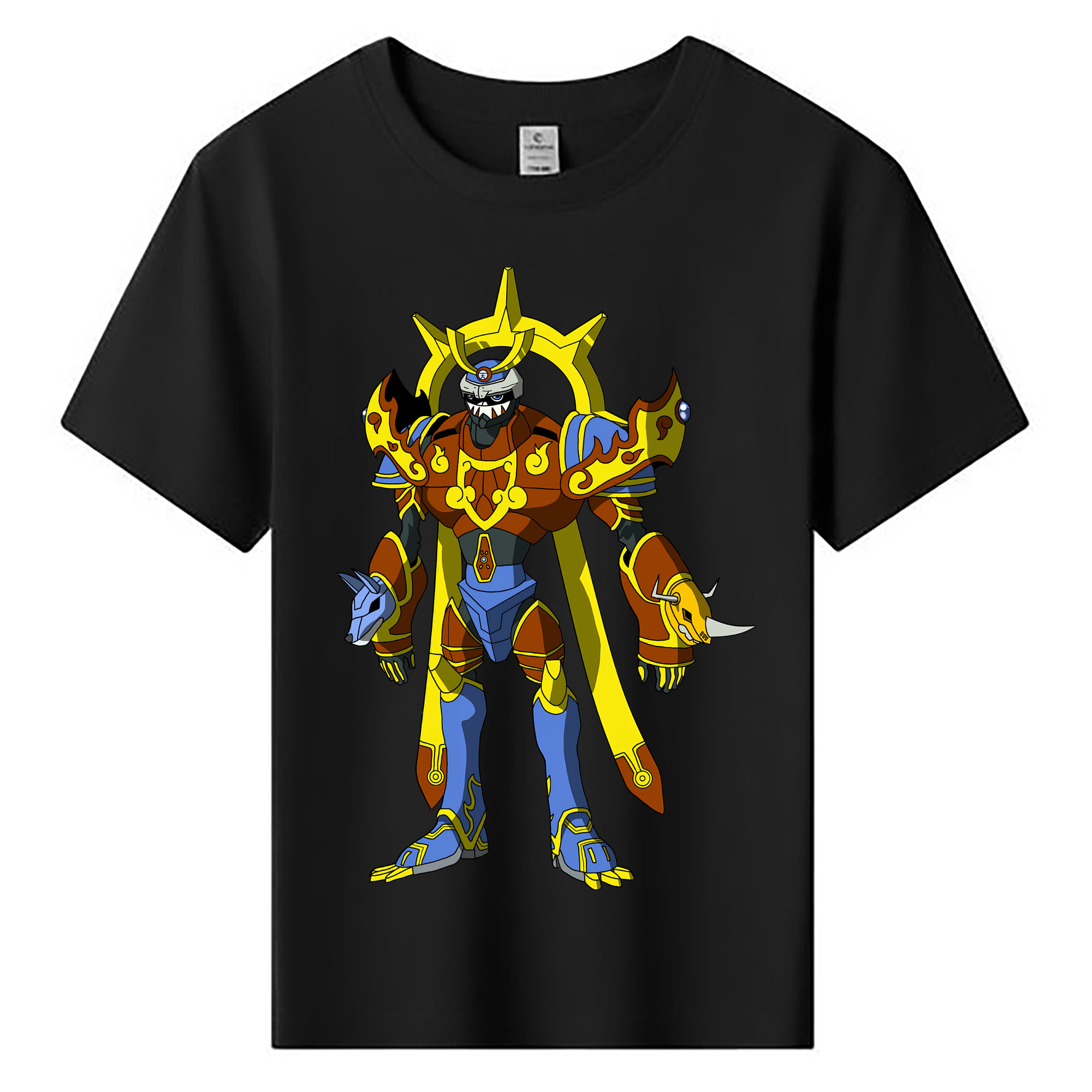 （画像用） Digimon デジタルモンスター/デジモン 綿100％キッズTシャツ（フロントプリント）