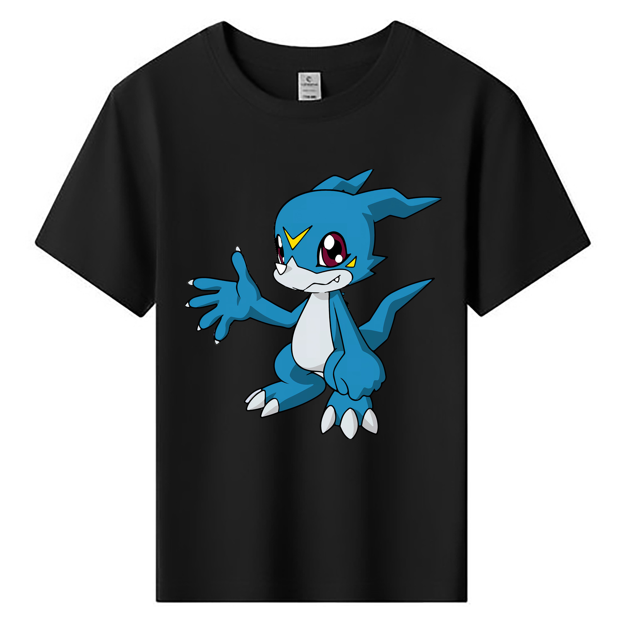 （画像用） Digimon デジタルモンスター/デジモン 綿100％キッズTシャツ（フロントプリント）