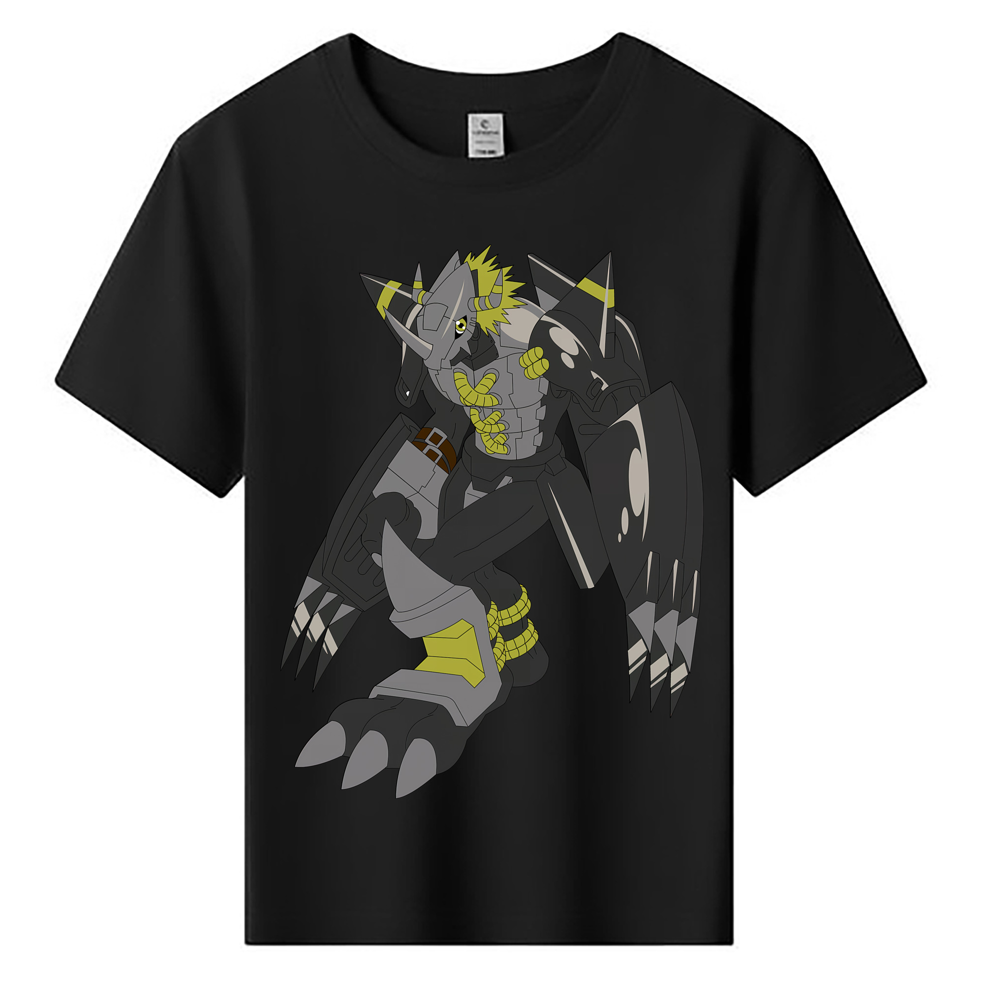 （画像用） Digimon デジタルモンスター/デジモン 綿100％キッズTシャツ（フロントプリント）