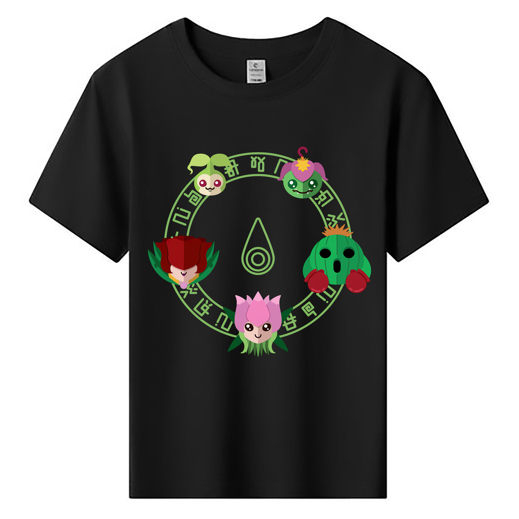 （画像用） Digimon デジタルモンスター/デジモン 綿100％キッズTシャツ（フロントプリント）