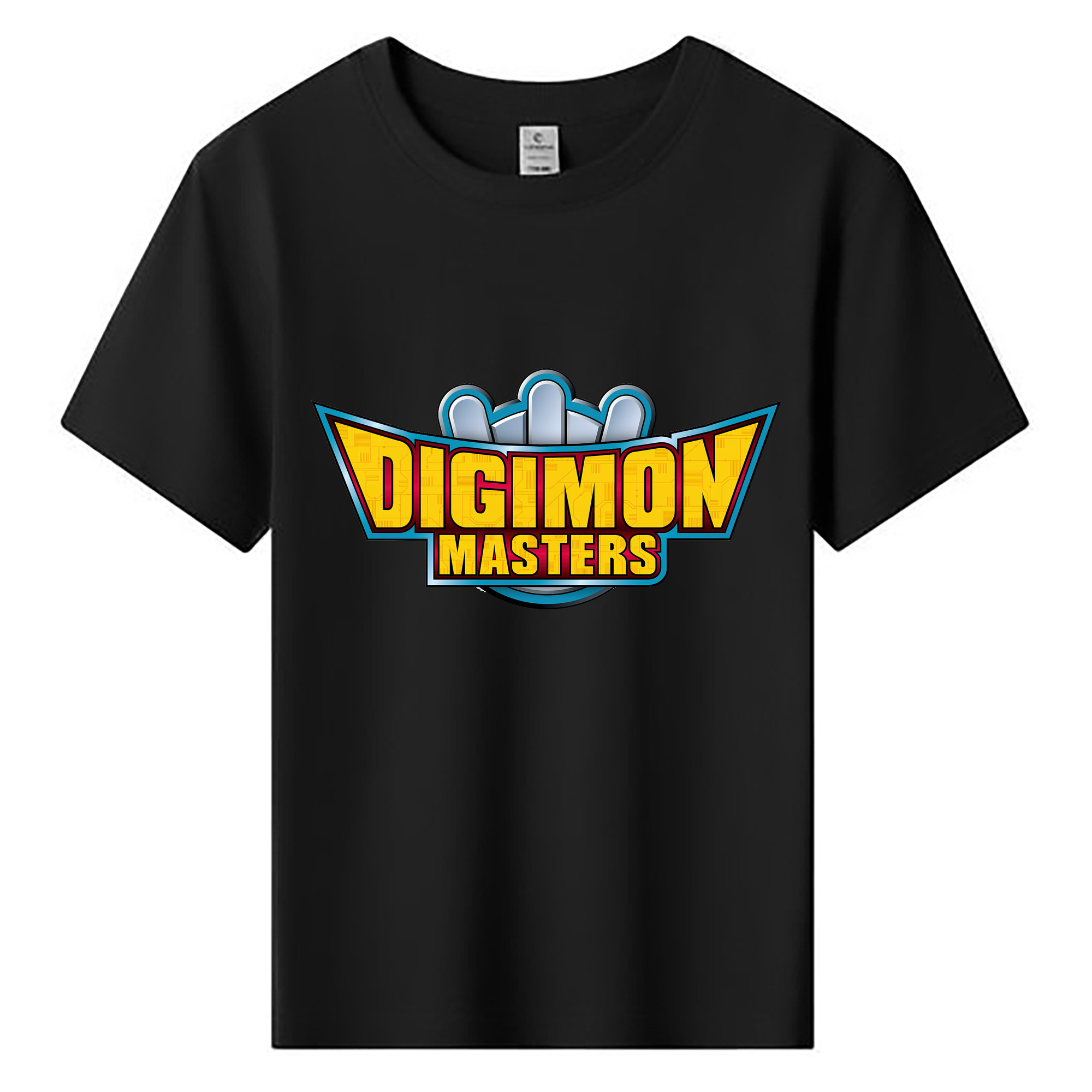 （画像用） Digimon デジタルモンスター/デジモン 綿100％キッズTシャツ（フロントプリント）