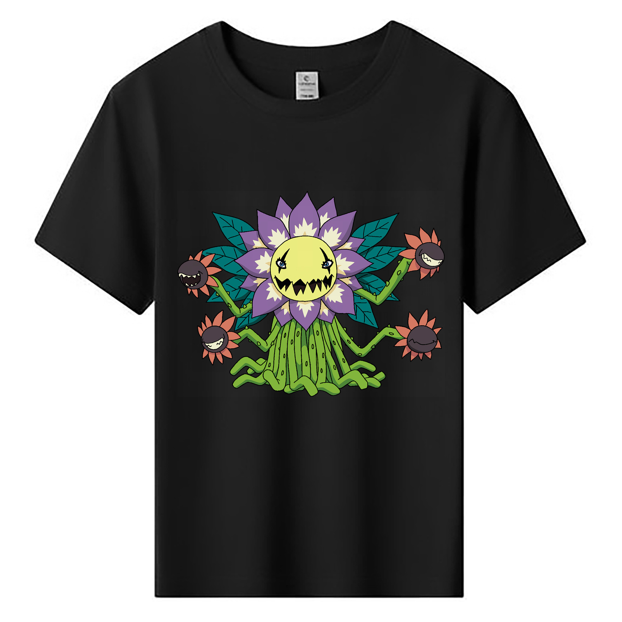 （画像用） Digimon デジタルモンスター/デジモン 綿100％キッズTシャツ（フロントプリント）