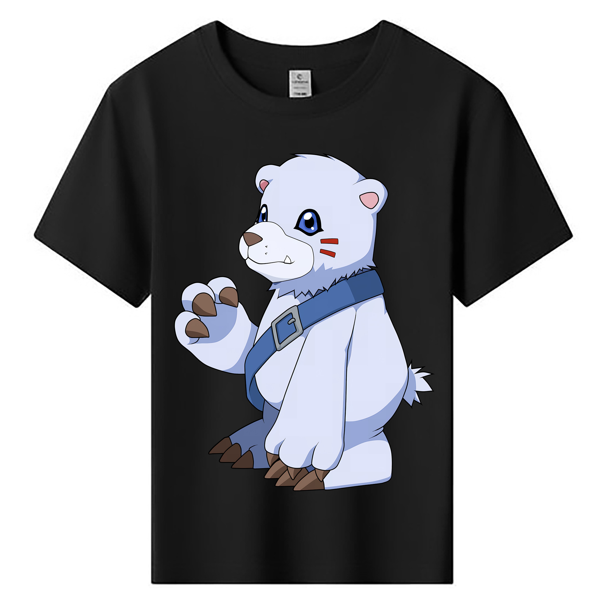 （画像用） Digimon デジタルモンスター/デジモン 綿100％キッズTシャツ（フロントプリント）
