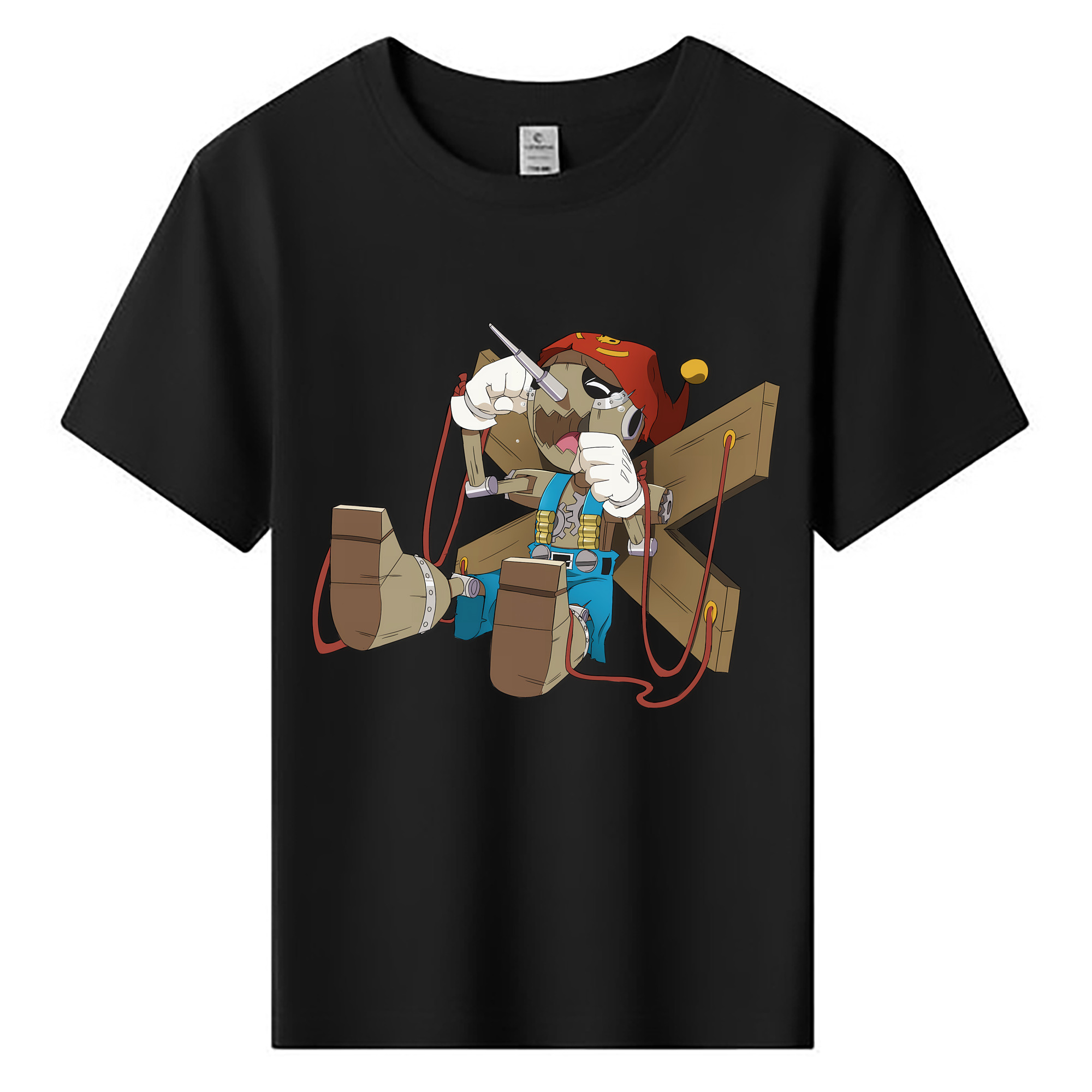 （画像用） Digimon デジタルモンスター/デジモン 綿100％キッズTシャツ（フロントプリント）