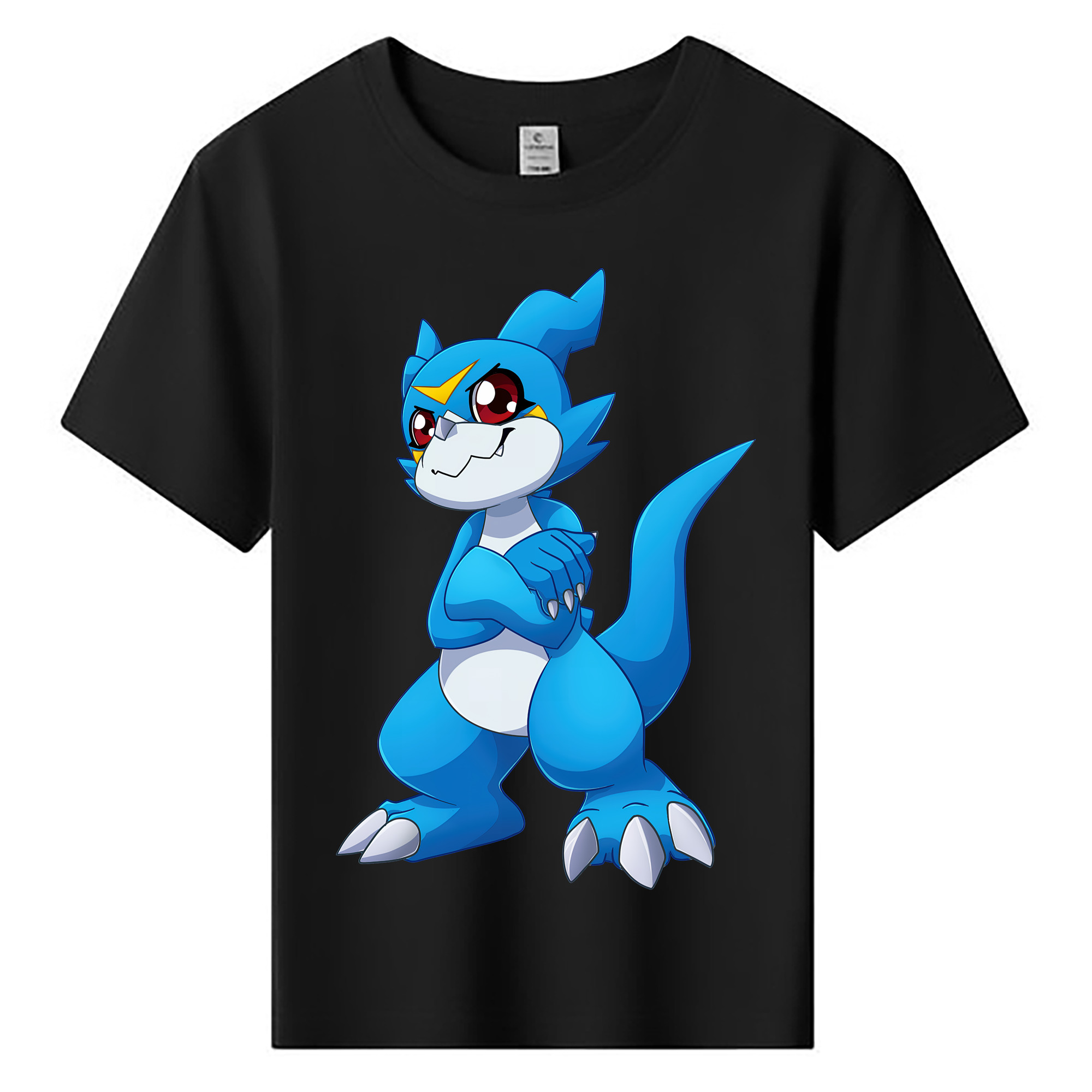 （画像用） Digimon デジタルモンスター/デジモン 綿100％キッズTシャツ（フロントプリント）