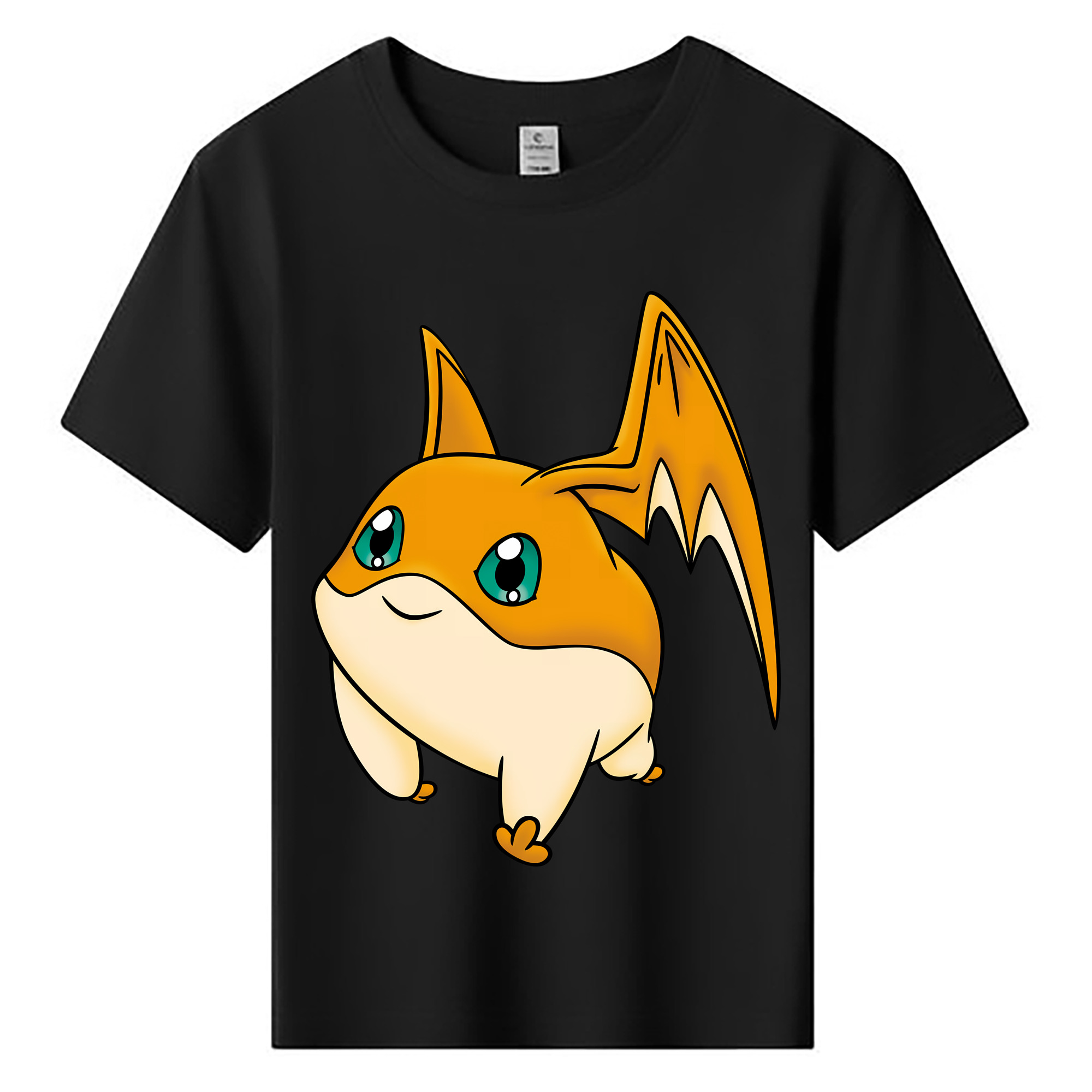 （画像用） Digimon デジタルモンスター/デジモン 綿100％キッズTシャツ（フロントプリント）
