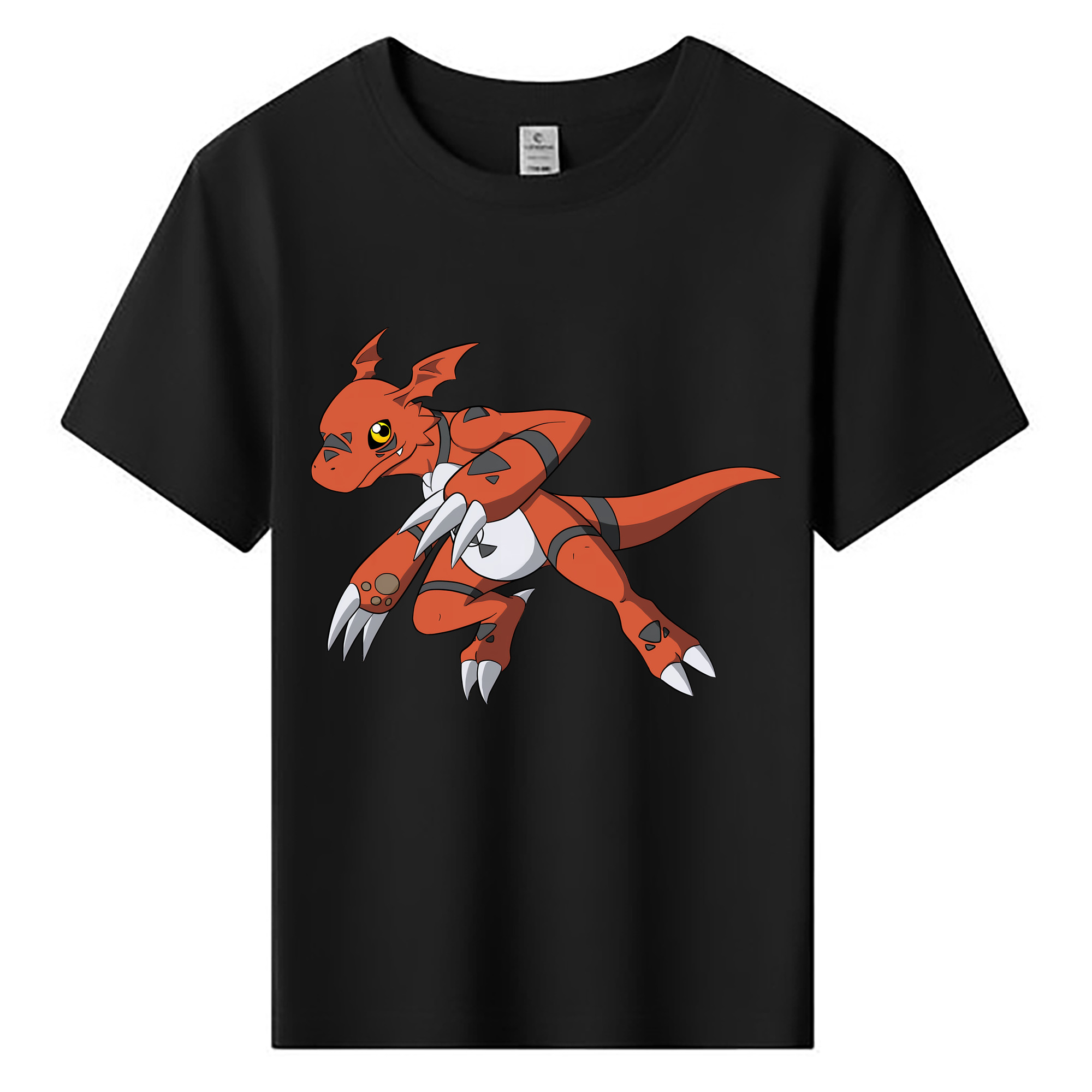 （画像用） Digimon デジタルモンスター/デジモン 綿100％キッズTシャツ（フロントプリント）