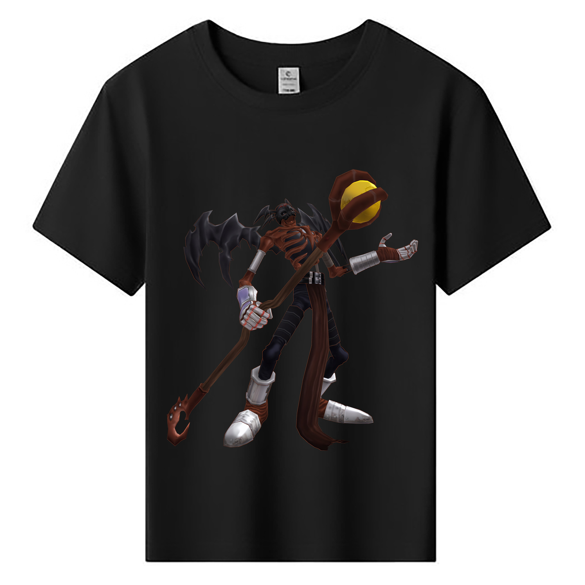 （画像用） Digimon デジタルモンスター/デジモン 綿100％キッズTシャツ（フロントプリント）