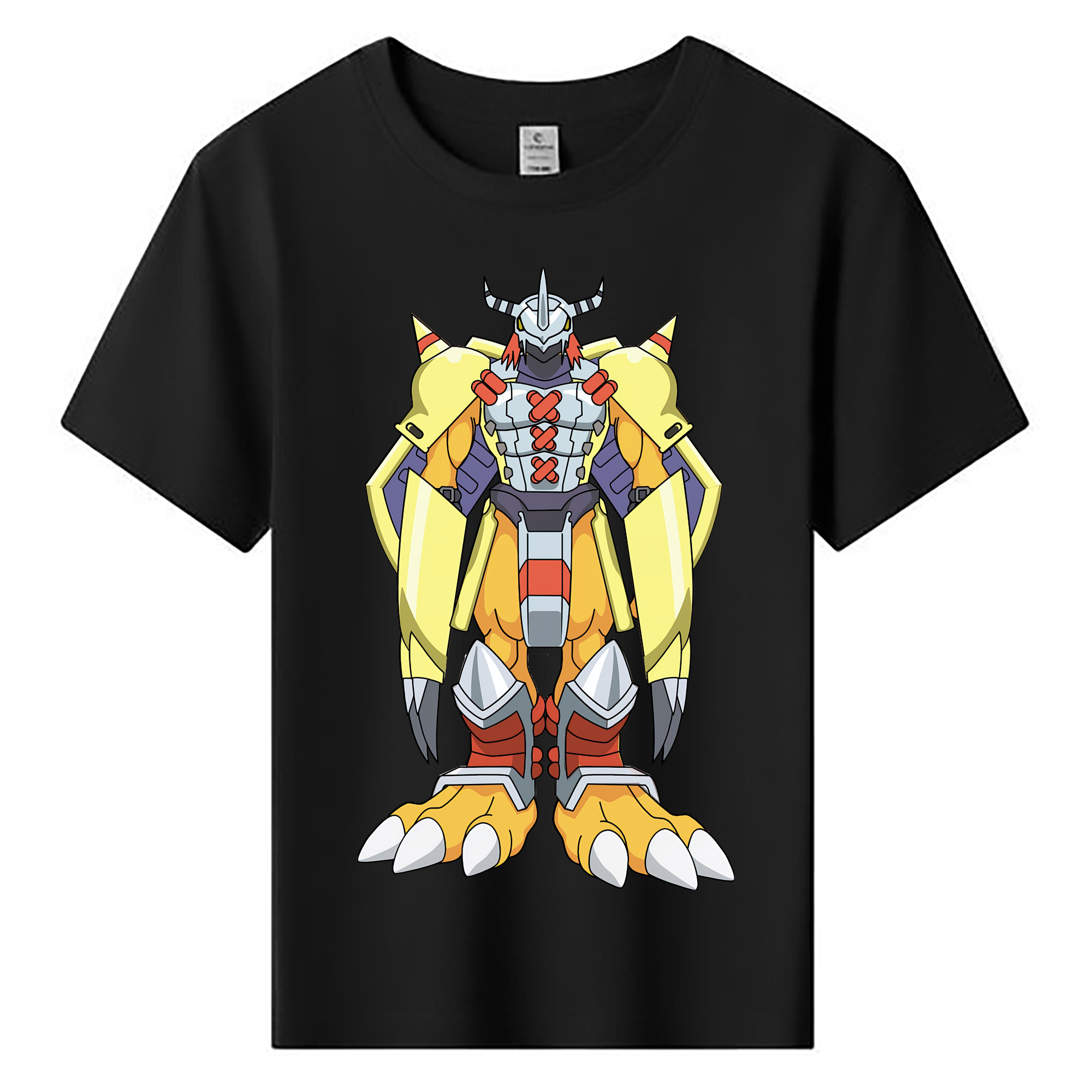 （画像用） Digimon デジタルモンスター/デジモン 綿100％キッズTシャツ（フロントプリント）