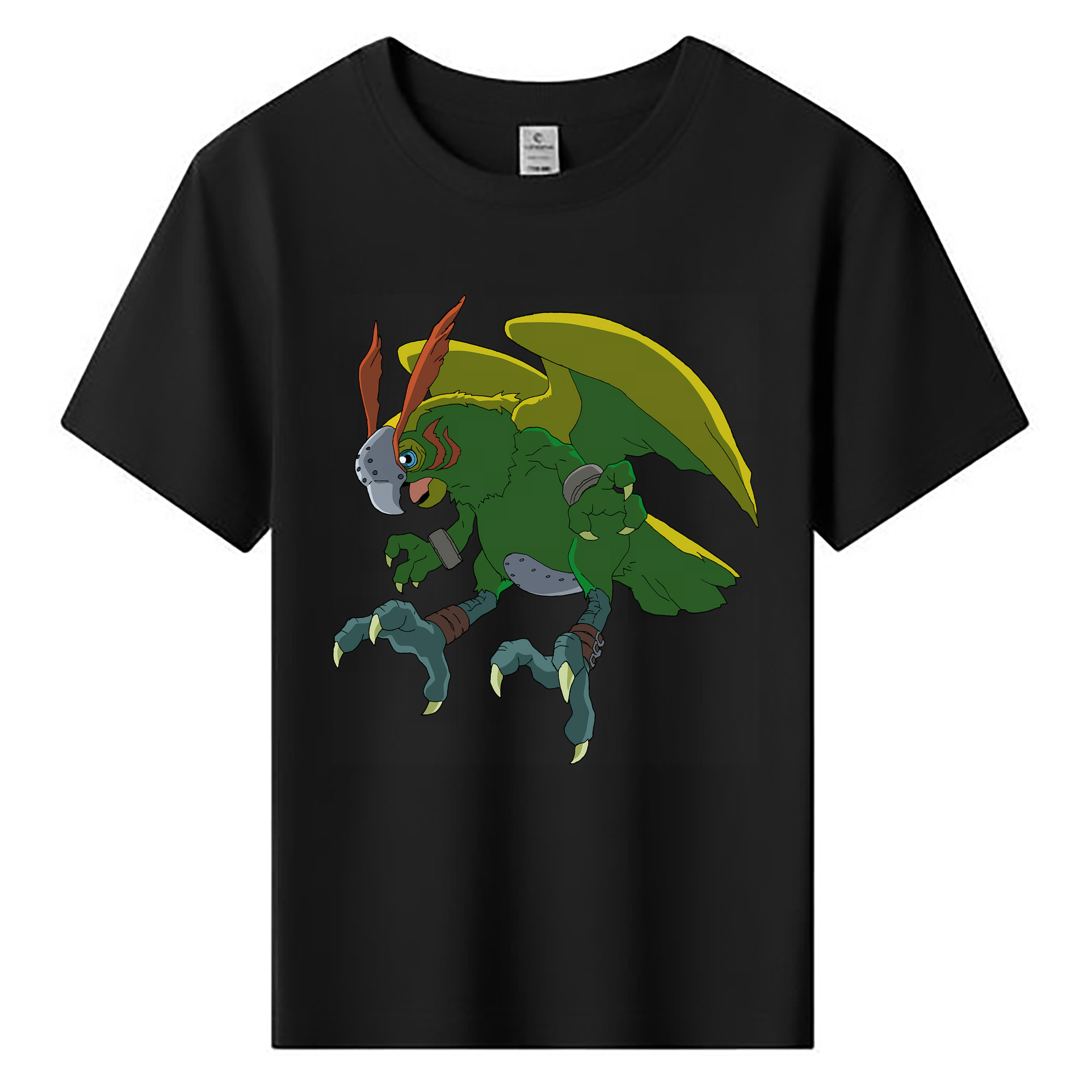 （画像用） Digimon デジタルモンスター/デジモン 綿100％キッズTシャツ（フロントプリント）