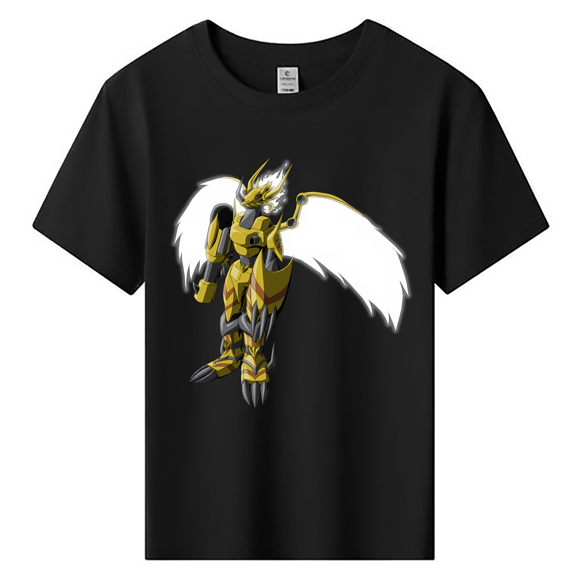 （画像用） Digimon デジタルモンスター/デジモン 綿100％キッズTシャツ（フロントプリント）