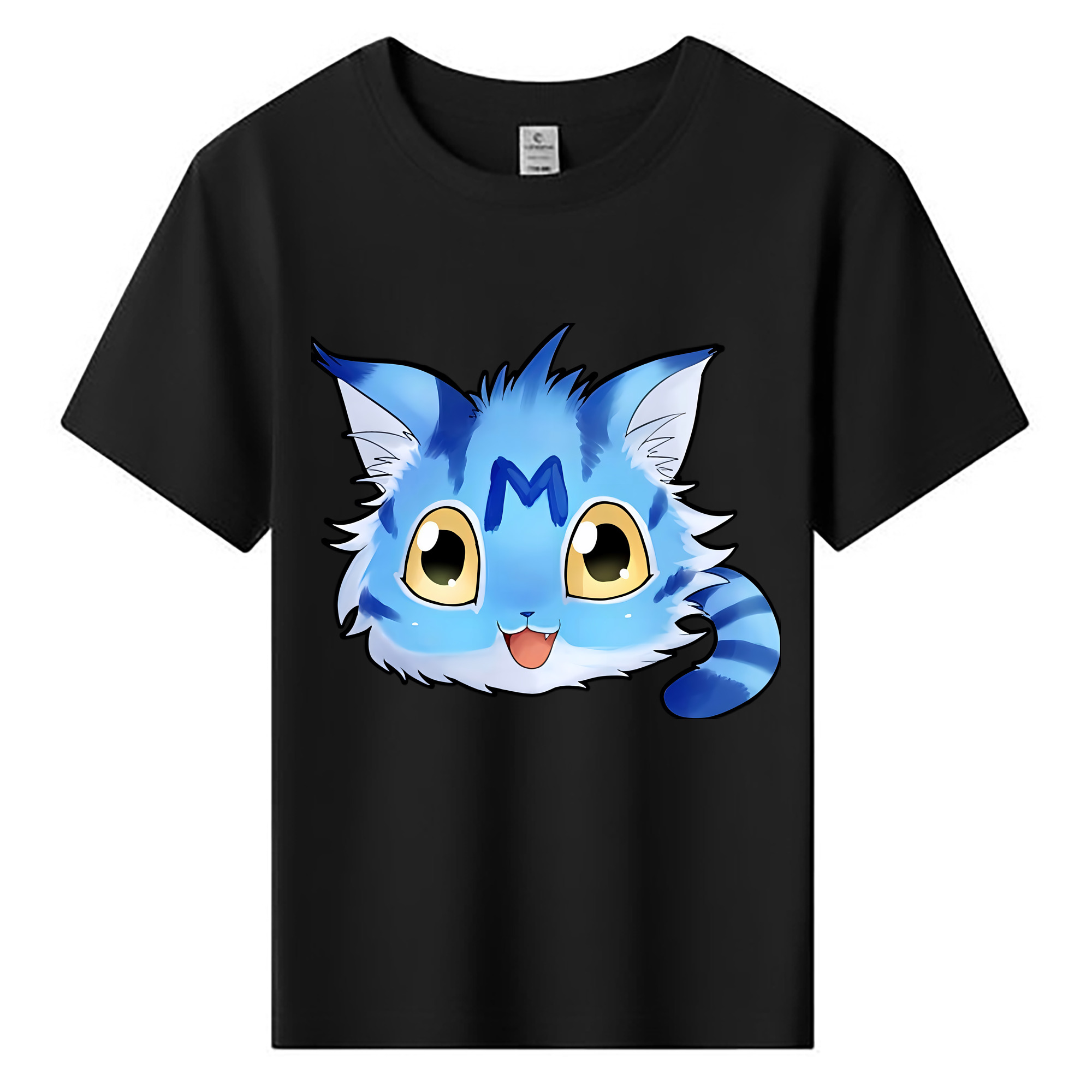 （画像用） Digimon デジタルモンスター/デジモン 綿100％キッズTシャツ（フロントプリント）