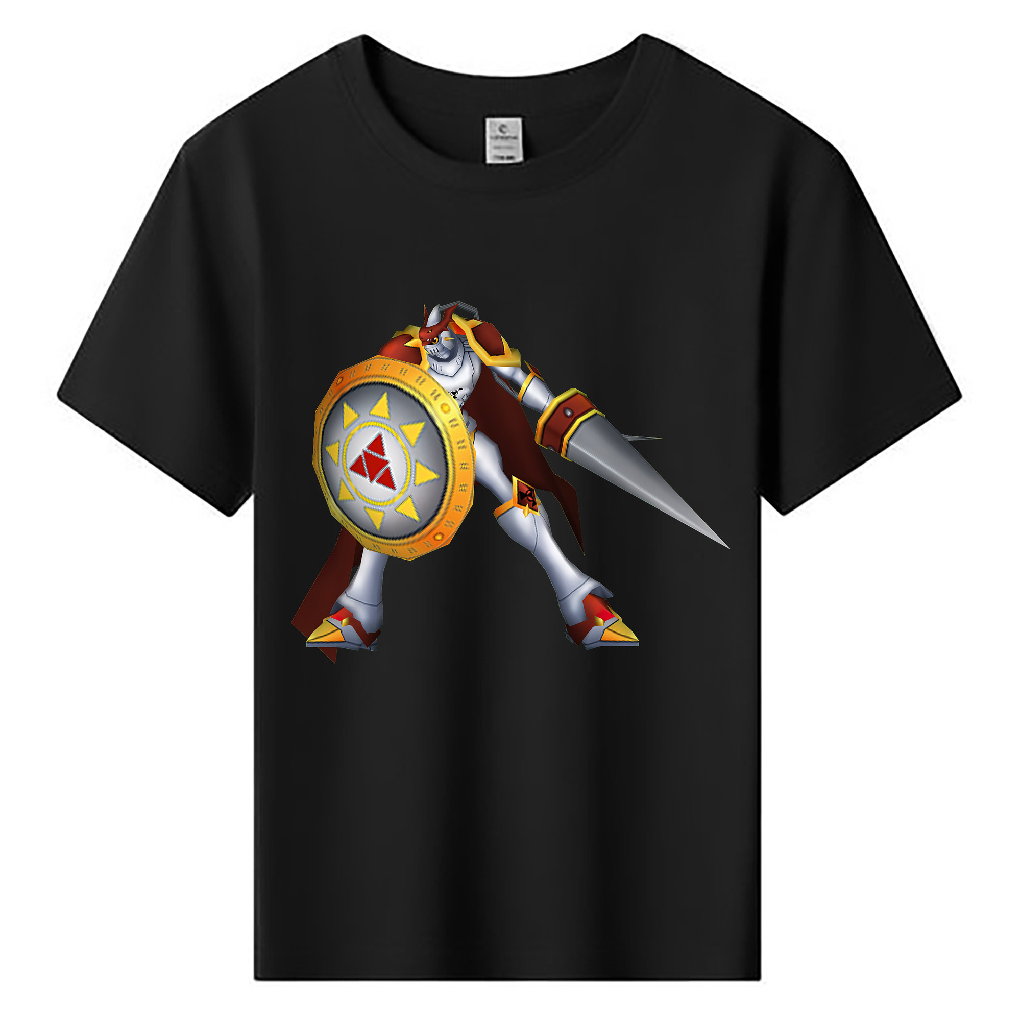 （画像用） Digimon デジタルモンスター/デジモン 綿100％キッズTシャツ（フロントプリント）
