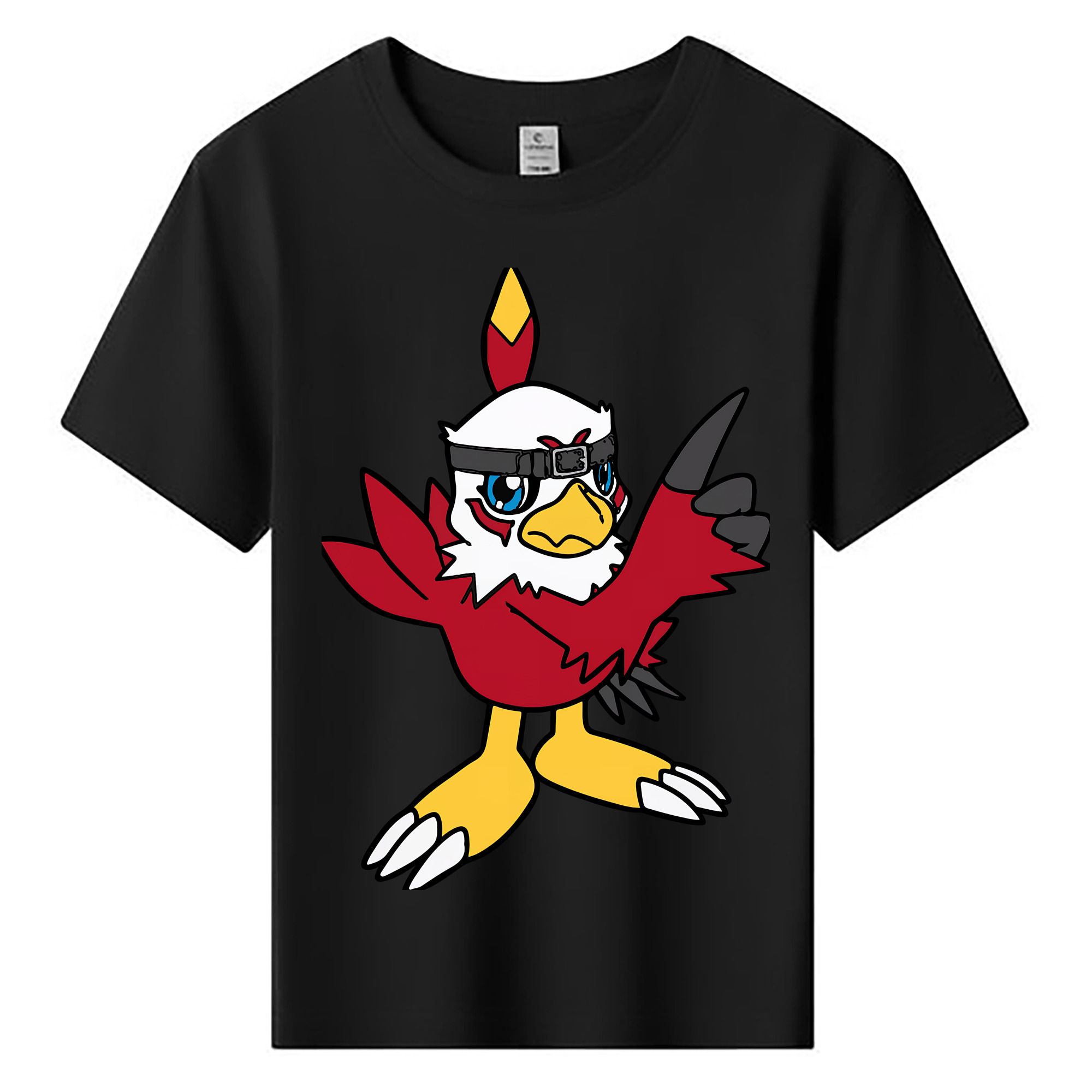 （画像用） Digimon デジタルモンスター/デジモン 綿100％キッズTシャツ（フロントプリント）
