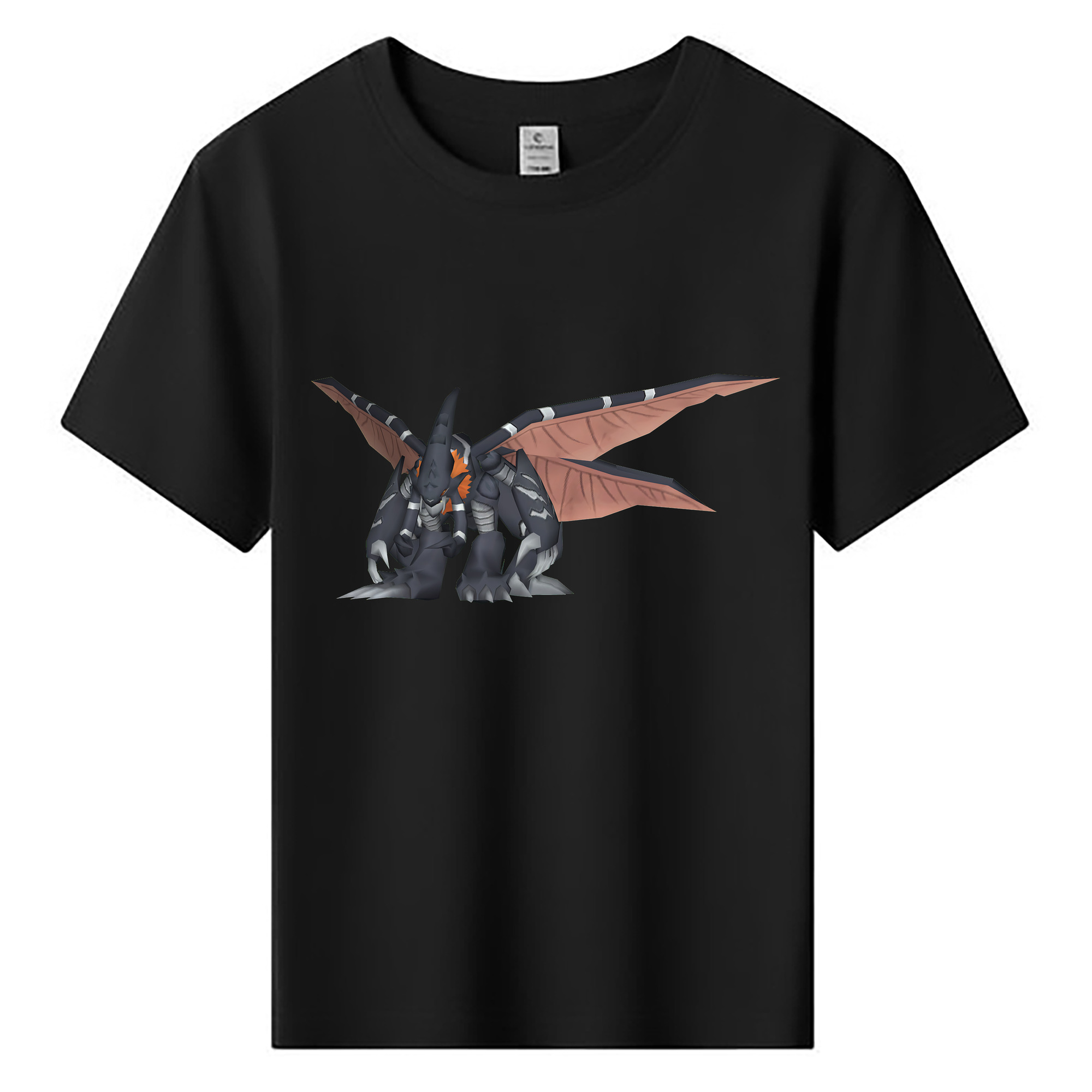 （画像用） Digimon デジタルモンスター/デジモン 綿100％キッズTシャツ（フロントプリント）