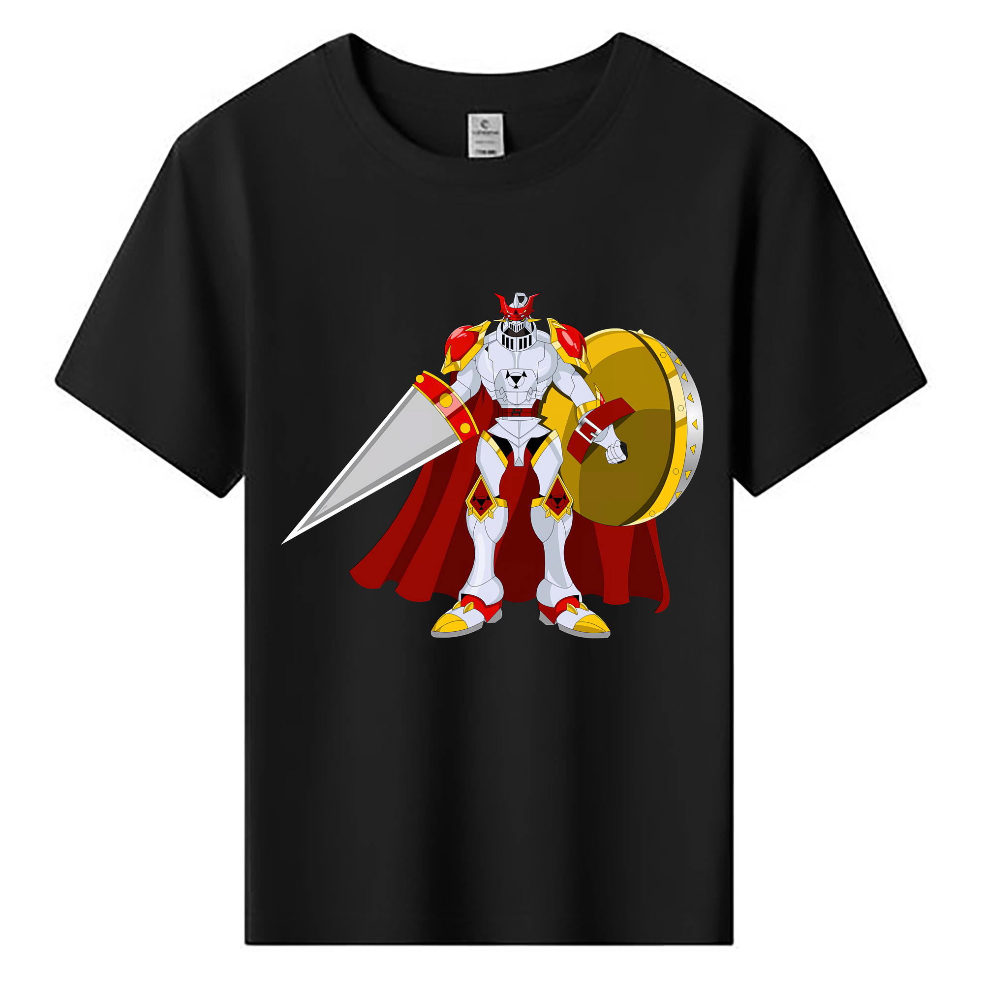 （画像用） Digimon デジタルモンスター/デジモン 綿100％キッズTシャツ（フロントプリント）