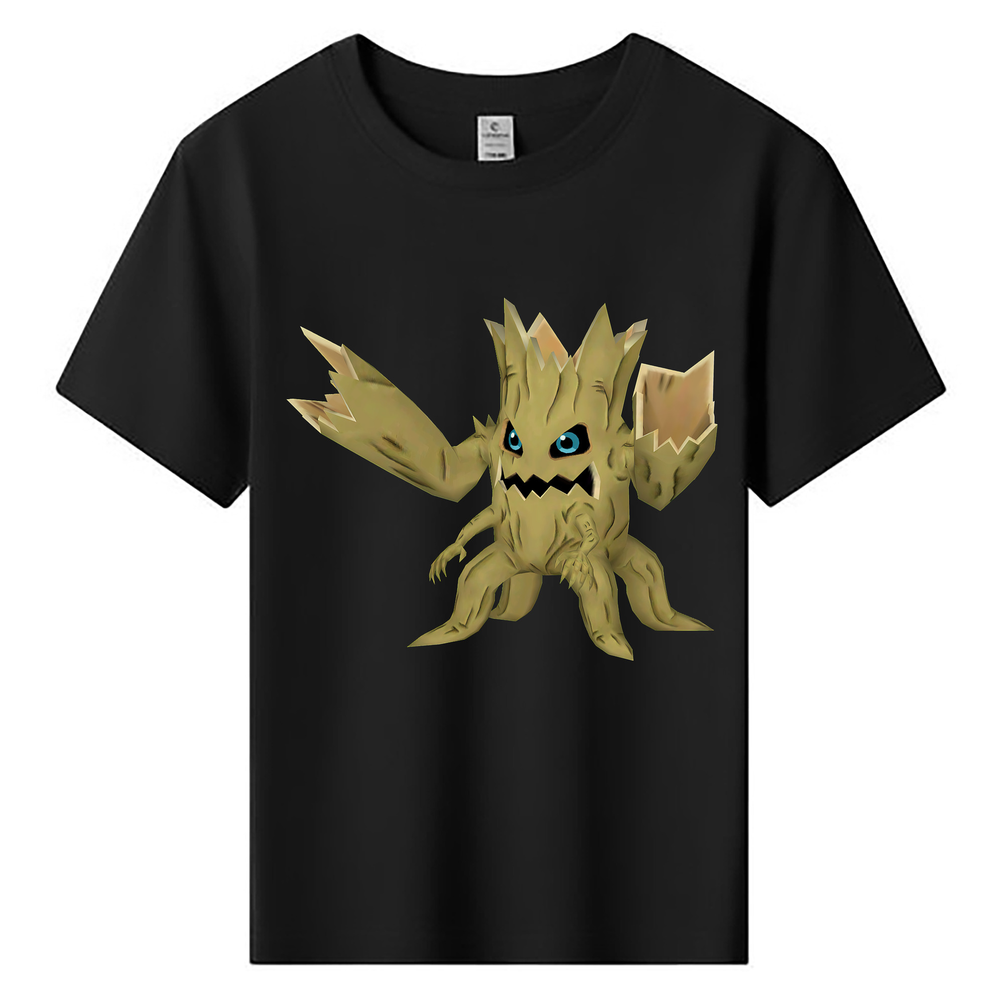 （画像用） Digimon デジタルモンスター/デジモン 綿100％キッズTシャツ（フロントプリント）
