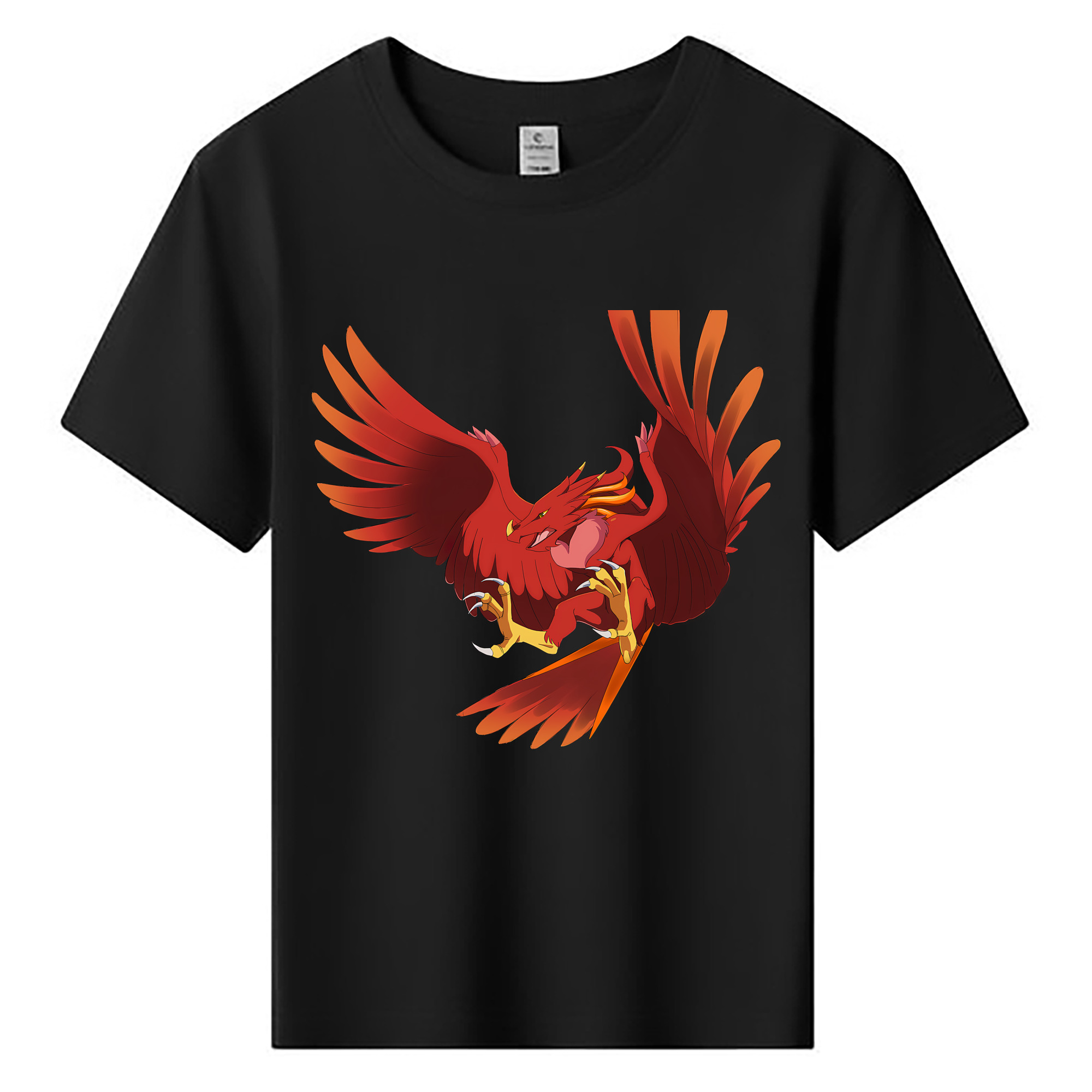 （画像用） Digimon デジタルモンスター/デジモン 綿100％キッズTシャツ（フロントプリント）