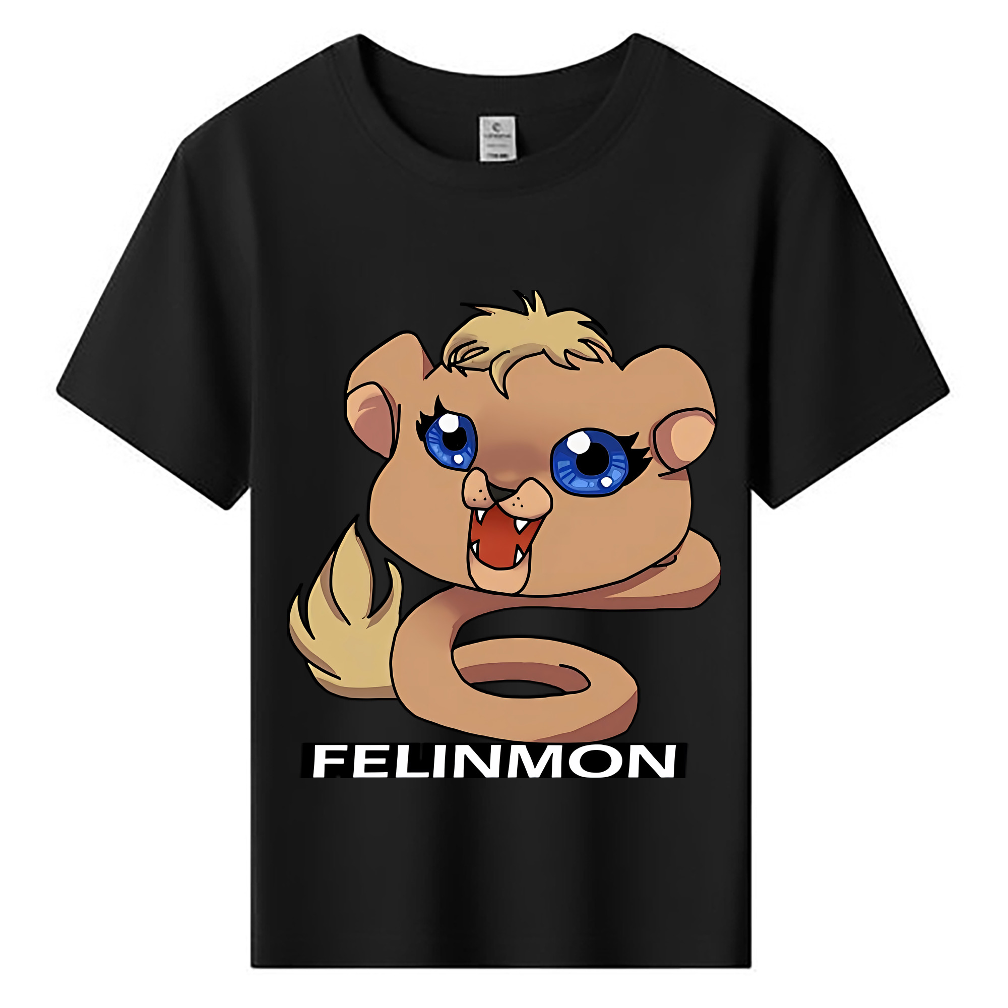 （画像用） Digimon デジタルモンスター/デジモン 綿100％キッズTシャツ（フロントプリント）