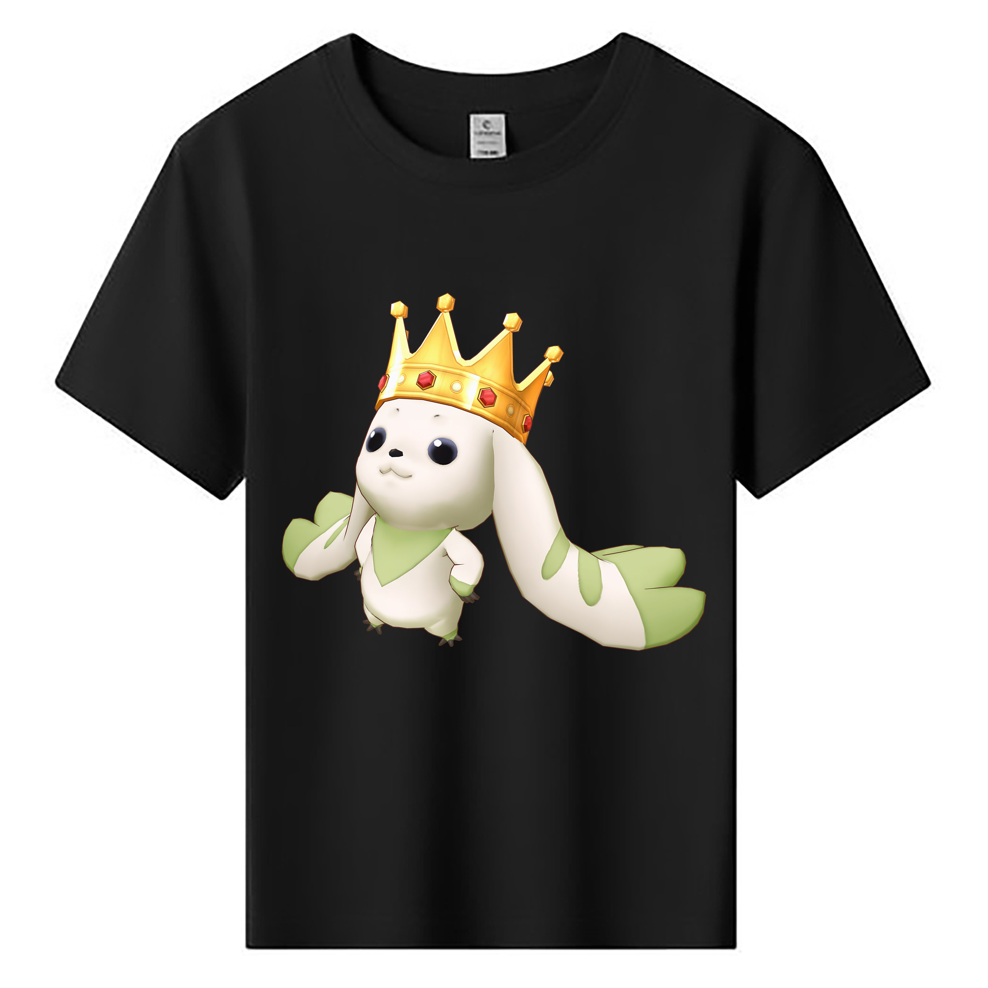 （画像用） Digimon デジタルモンスター/デジモン 綿100％キッズTシャツ（フロントプリント）