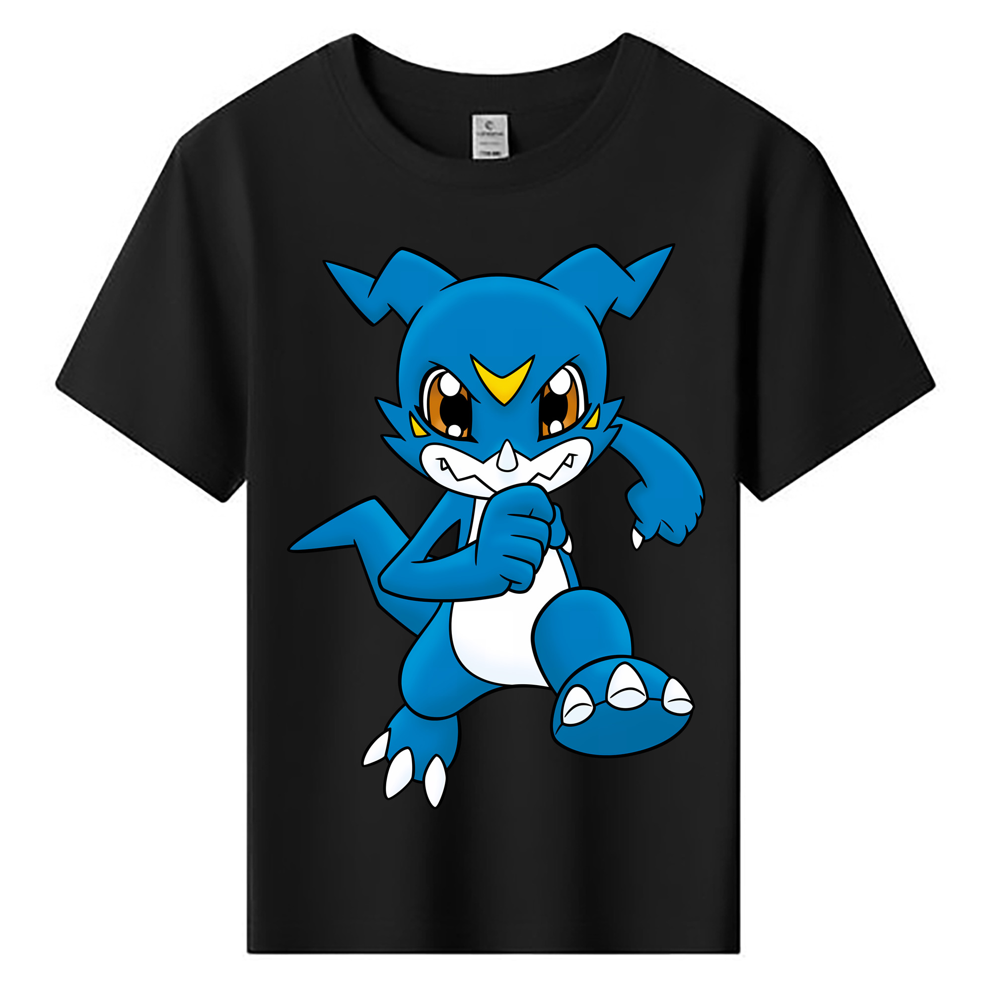 （画像用） Digimon デジタルモンスター/デジモン 綿100％キッズTシャツ（フロントプリント）