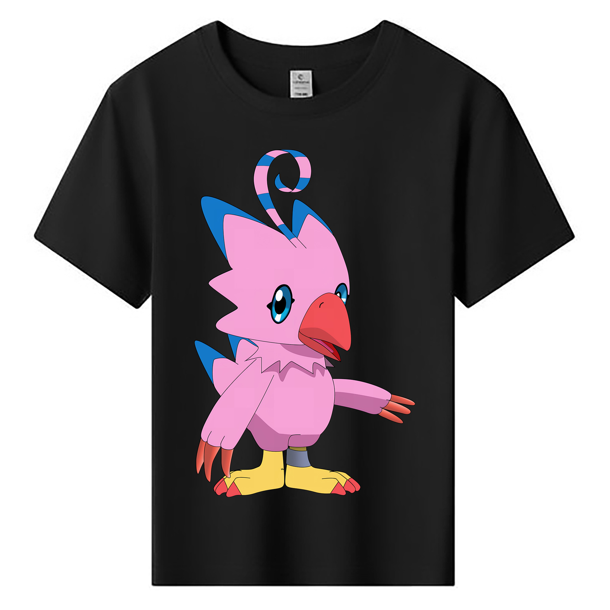 （画像用） Digimon デジタルモンスター/デジモン 綿100％キッズTシャツ（フロントプリント）