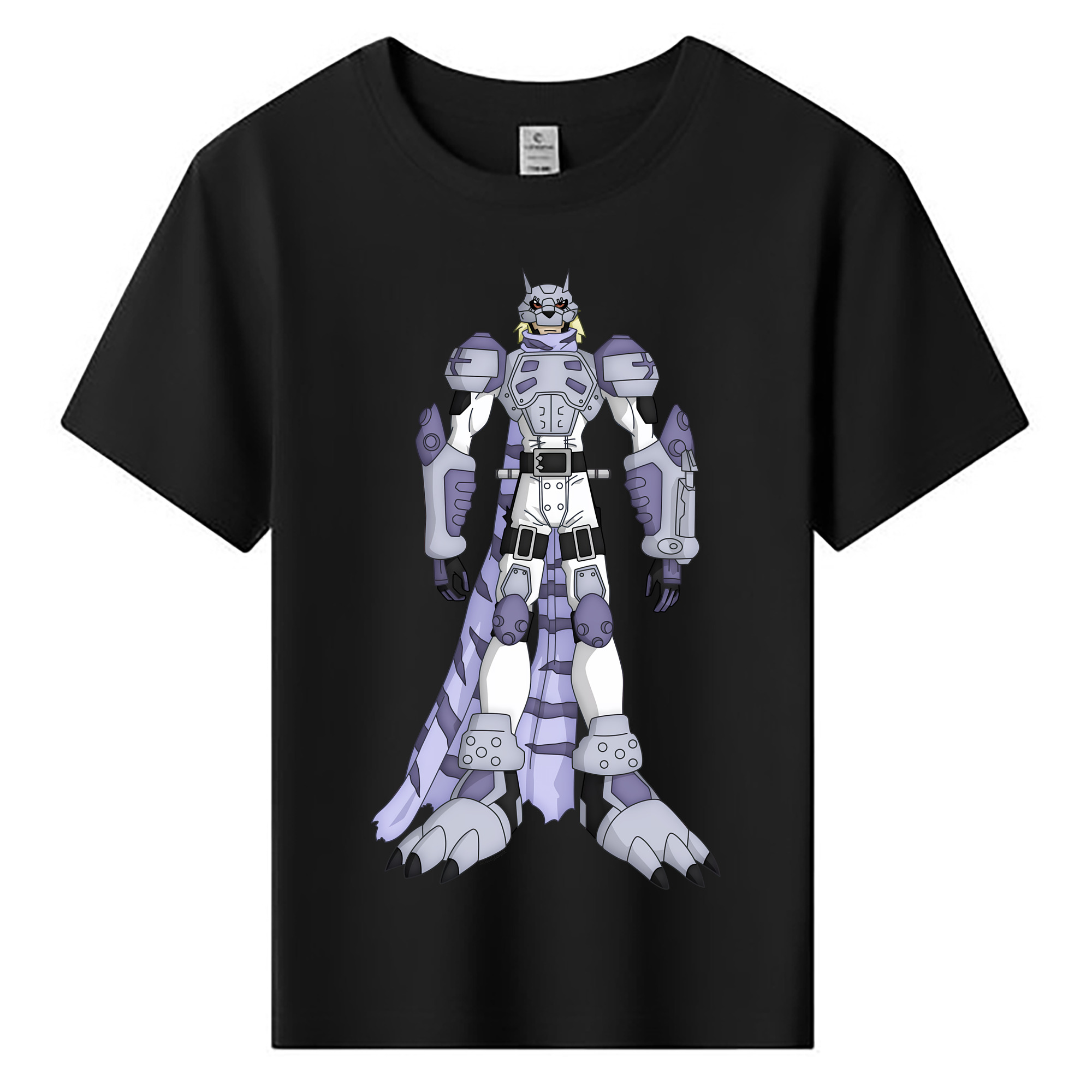 （画像用） Digimon デジタルモンスター/デジモン 綿100％キッズTシャツ（フロントプリント）