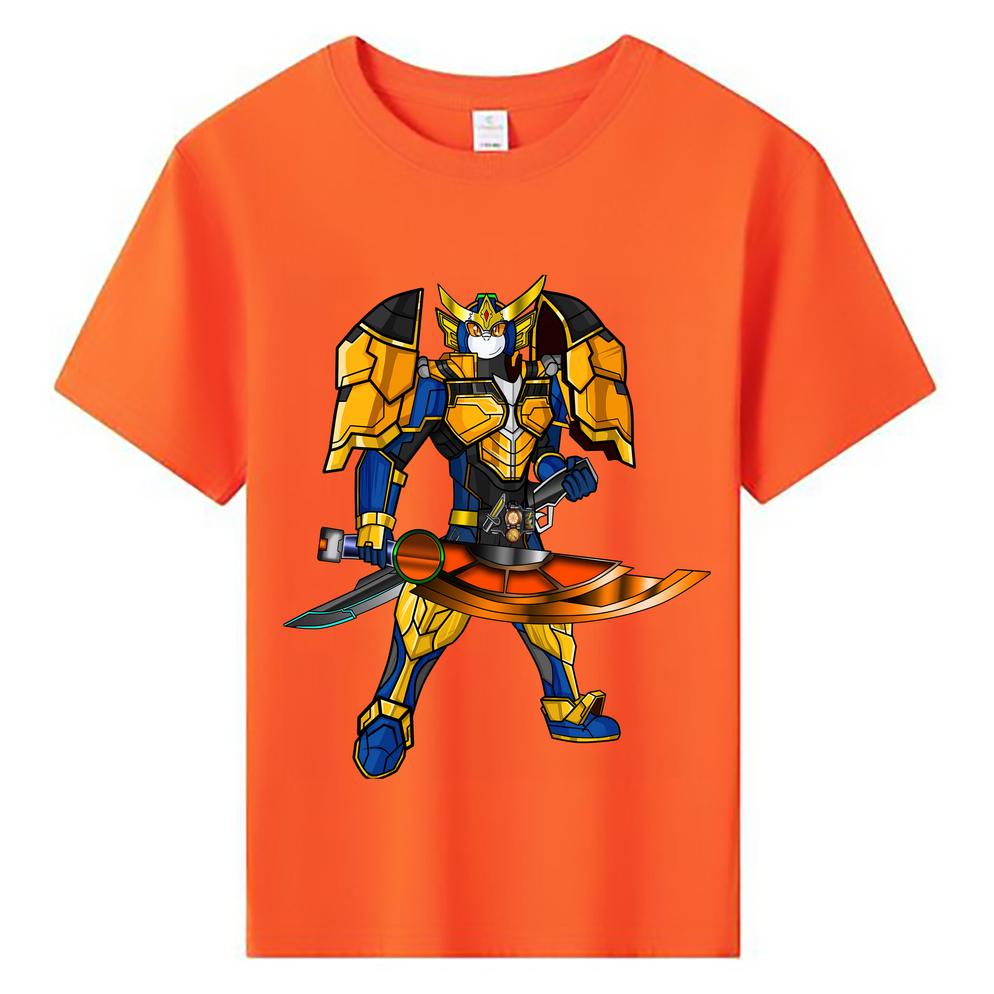 （画像用） Digimon デジタルモンスター/デジモン 綿100％キッズTシャツ（フロントプリント）