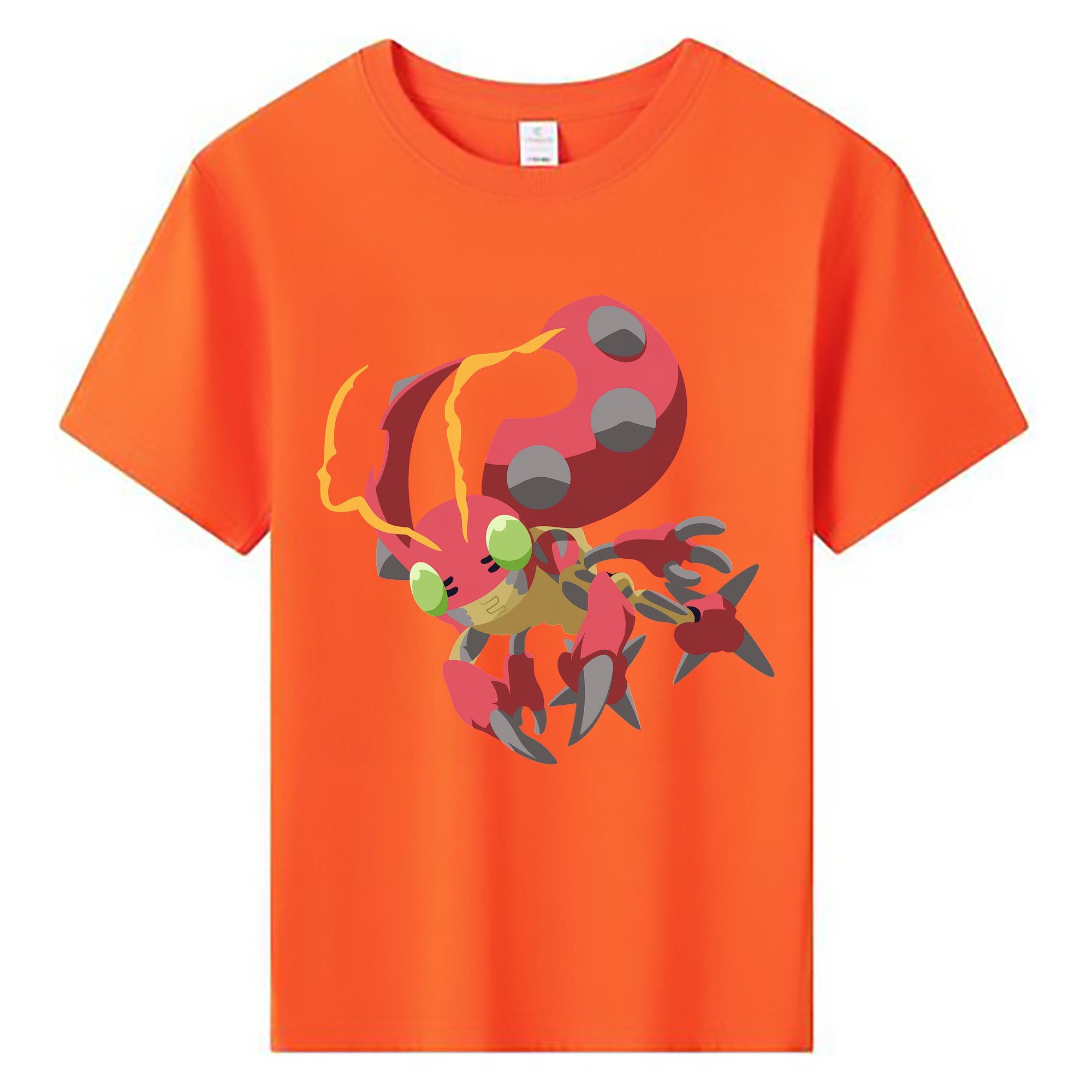 （画像用） Digimon デジタルモンスター/デジモン 綿100％キッズTシャツ（フロントプリント）