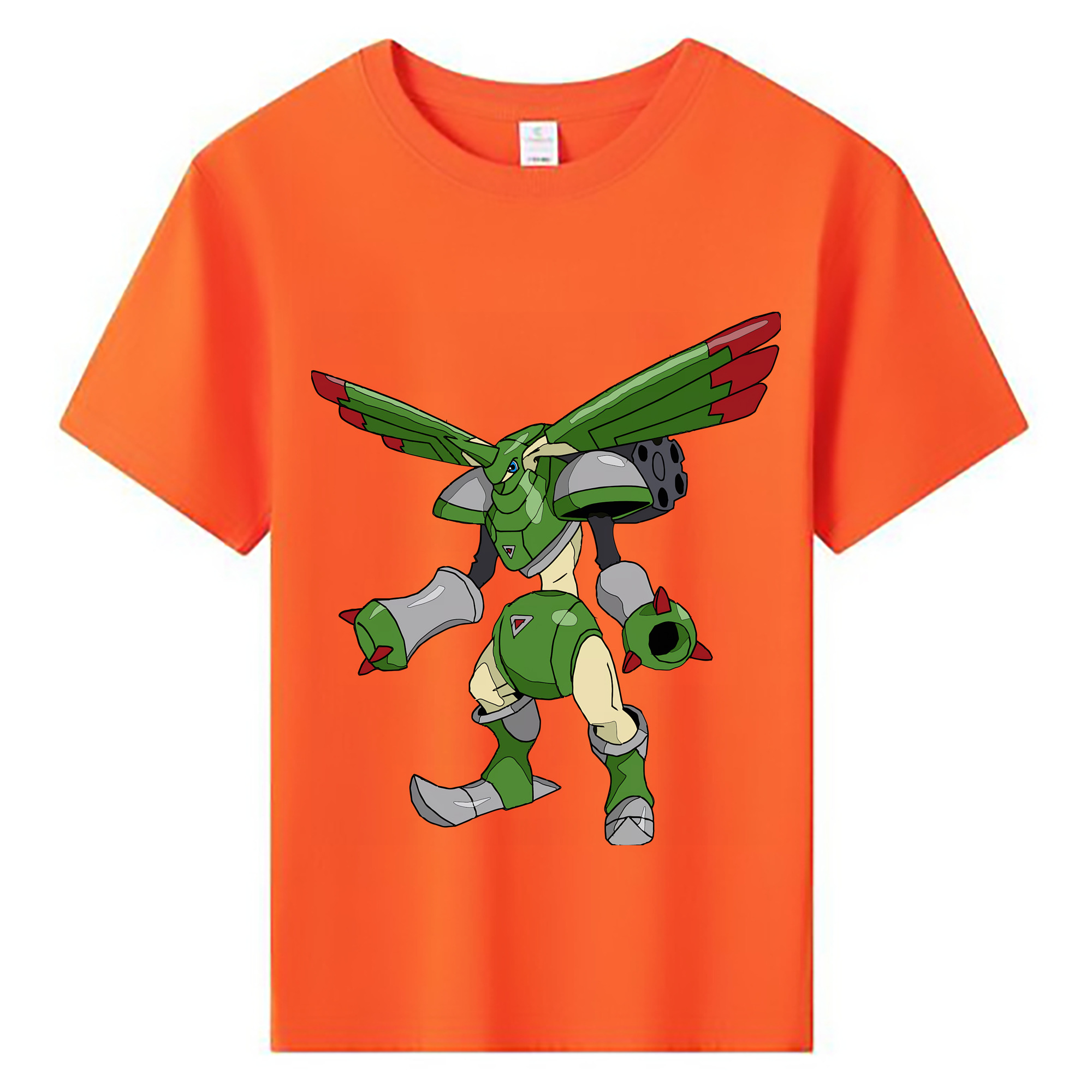 （画像用） Digimon デジタルモンスター/デジモン 綿100％キッズTシャツ（フロントプリント）
