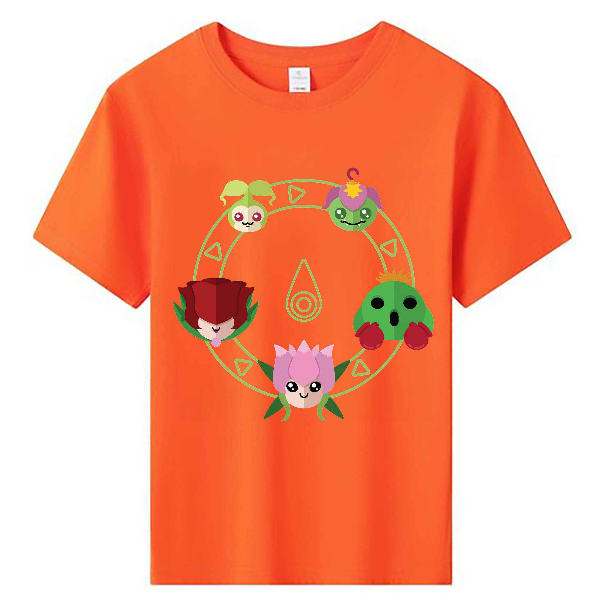 （画像用） Digimon デジタルモンスター/デジモン 綿100％キッズTシャツ（フロントプリント）
