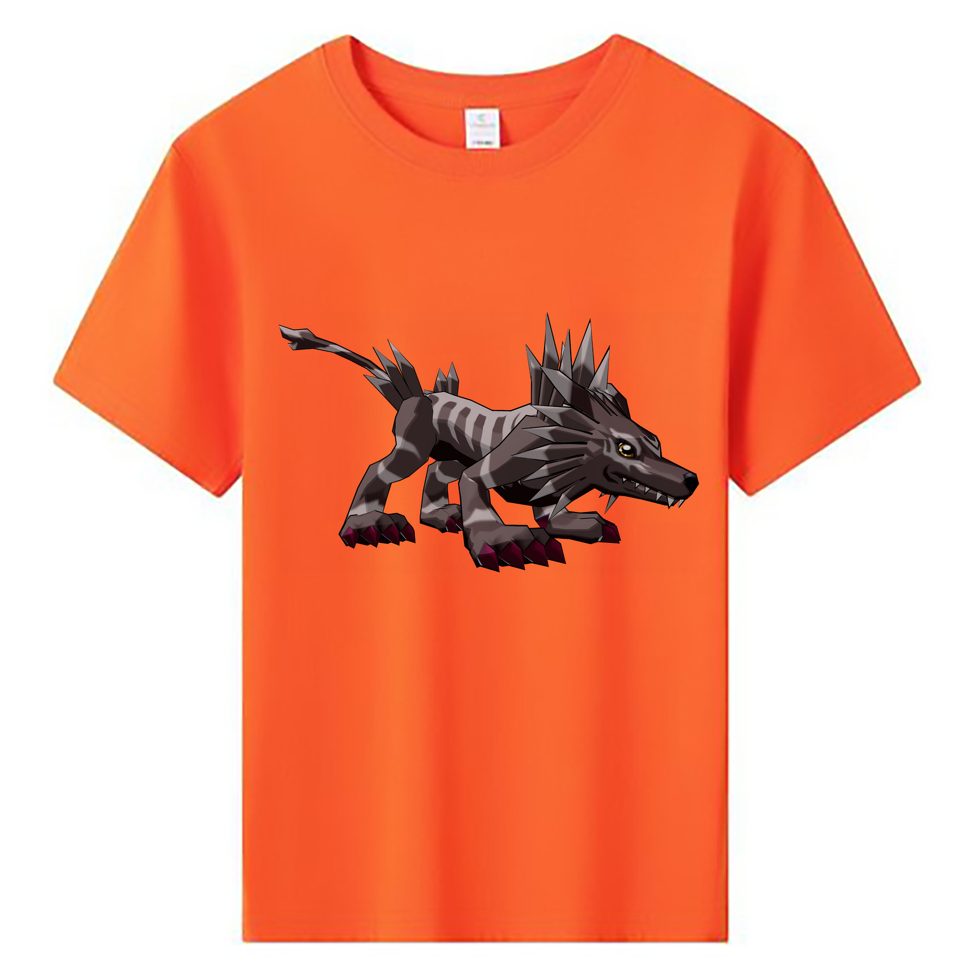 （画像用） Digimon デジタルモンスター/デジモン 綿100％キッズTシャツ（フロントプリント）