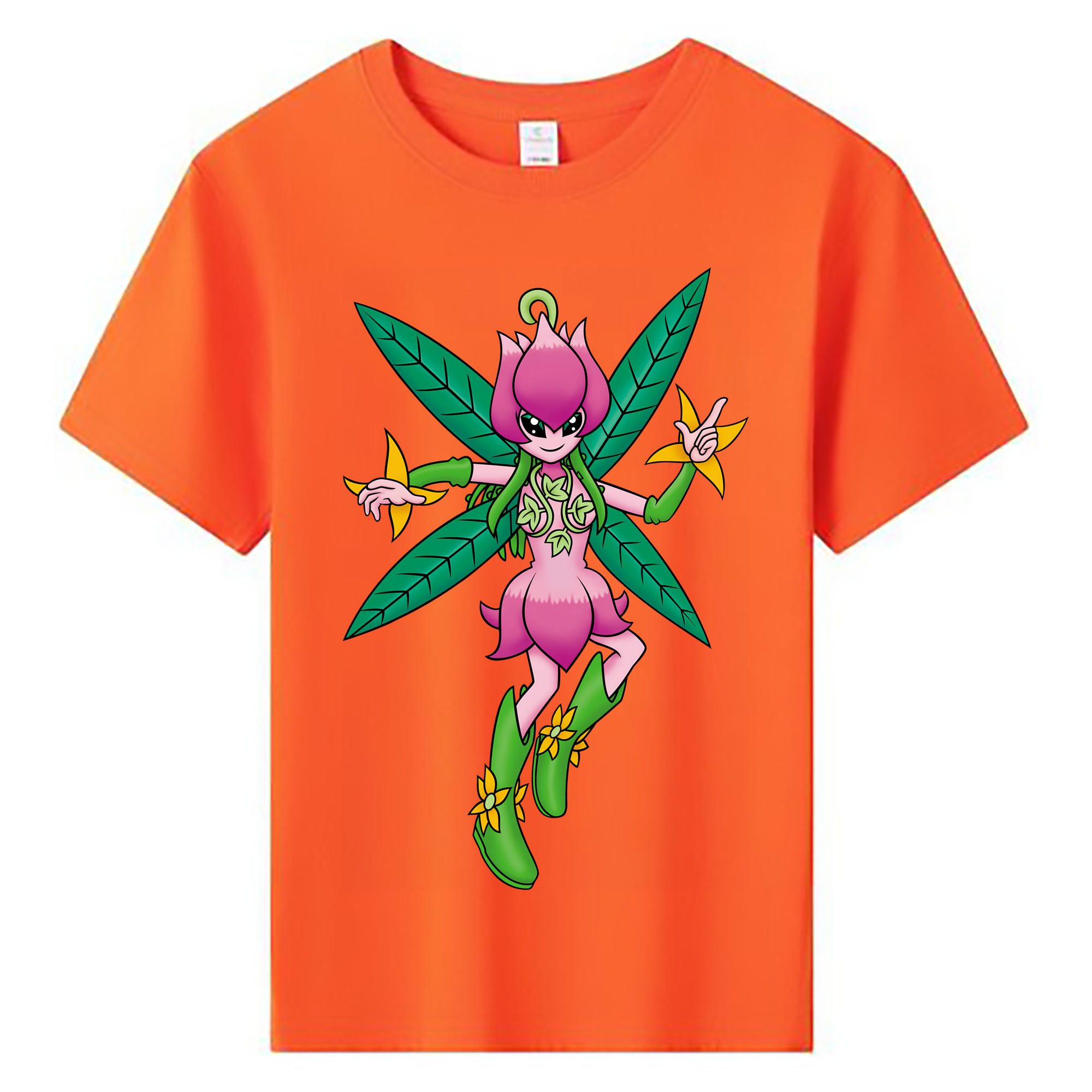 （画像用） Digimon デジタルモンスター/デジモン 綿100％キッズTシャツ（フロントプリント）