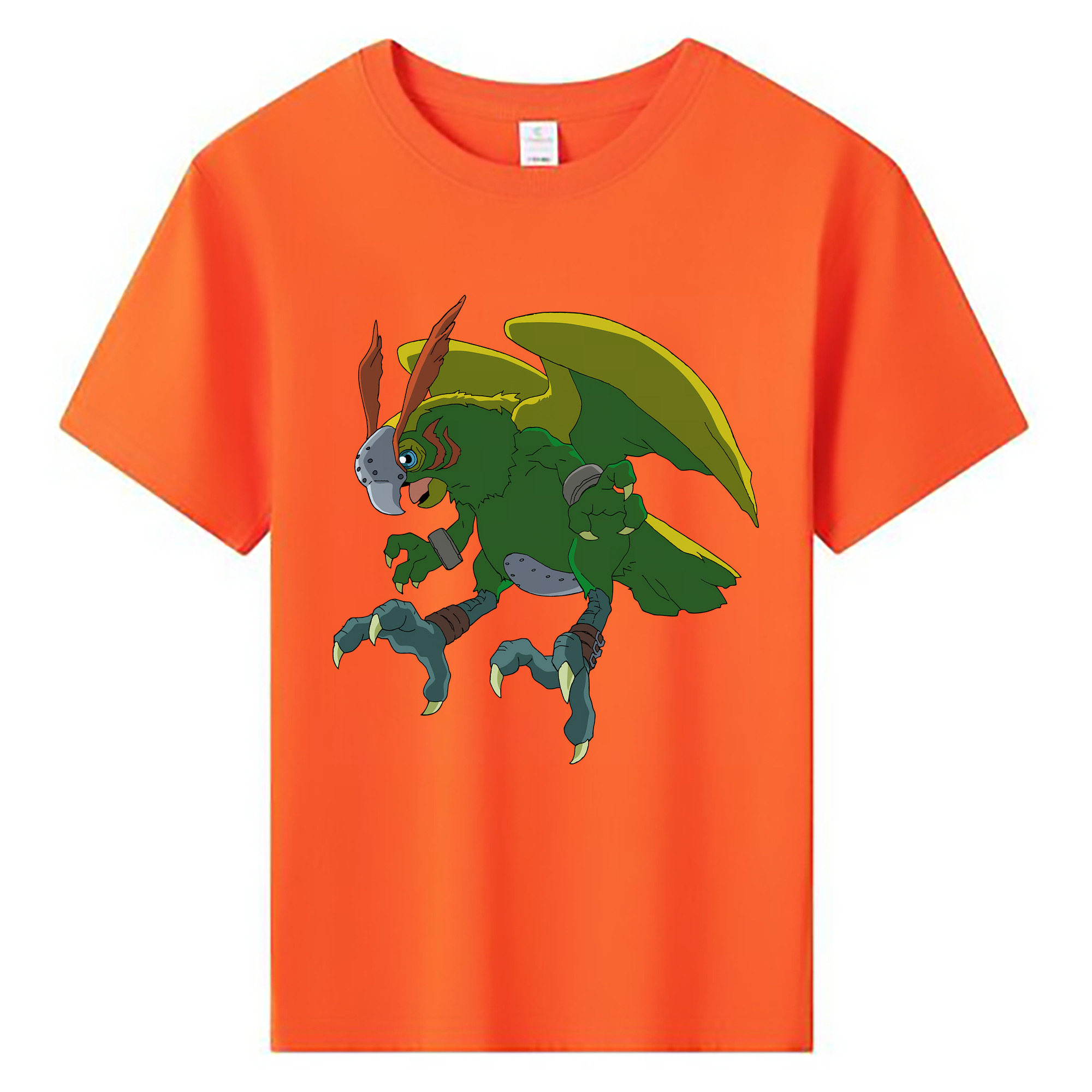 （画像用） Digimon デジタルモンスター/デジモン 綿100％キッズTシャツ（フロントプリント）