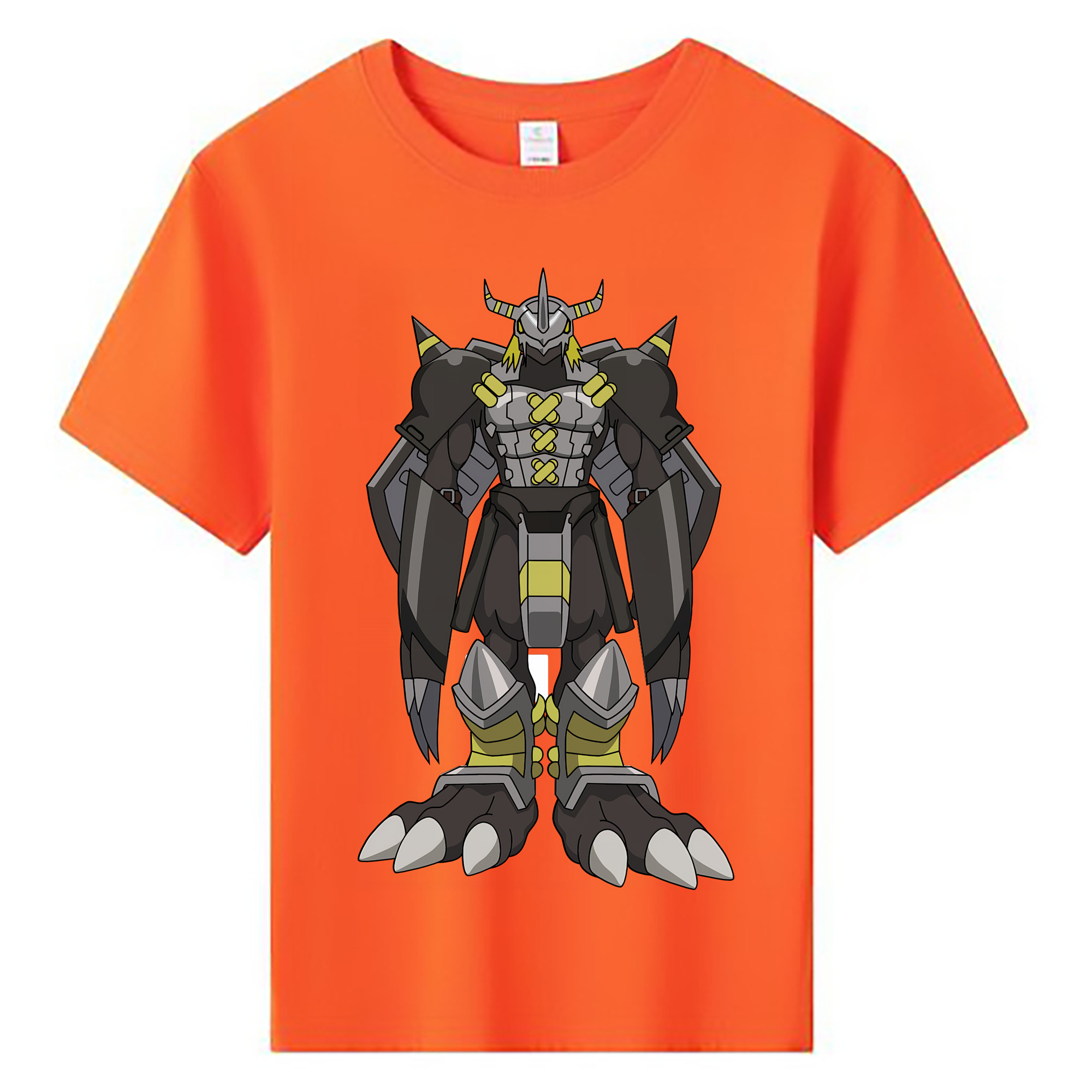（画像用） Digimon デジタルモンスター/デジモン 綿100％キッズTシャツ（フロントプリント）