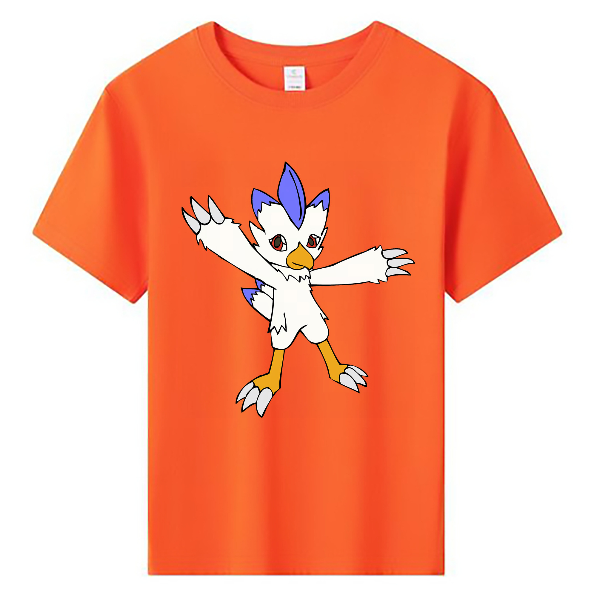 （画像用） Digimon デジタルモンスター/デジモン 綿100％キッズTシャツ（フロントプリント）