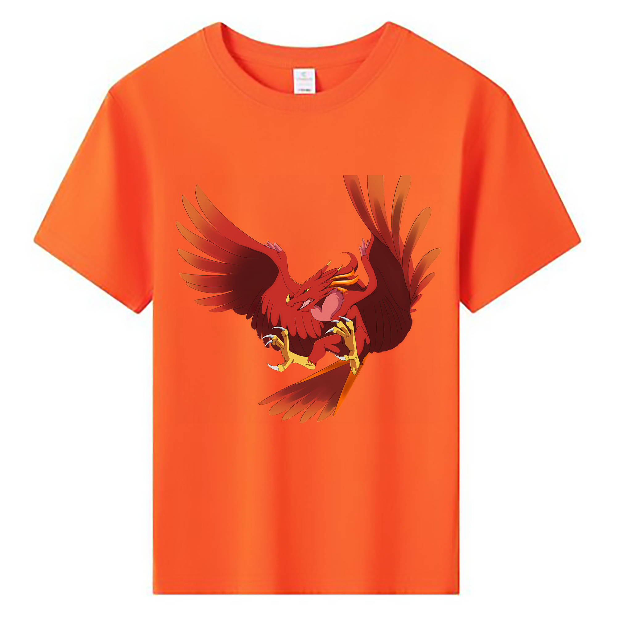 （画像用） Digimon デジタルモンスター/デジモン 綿100％キッズTシャツ（フロントプリント）