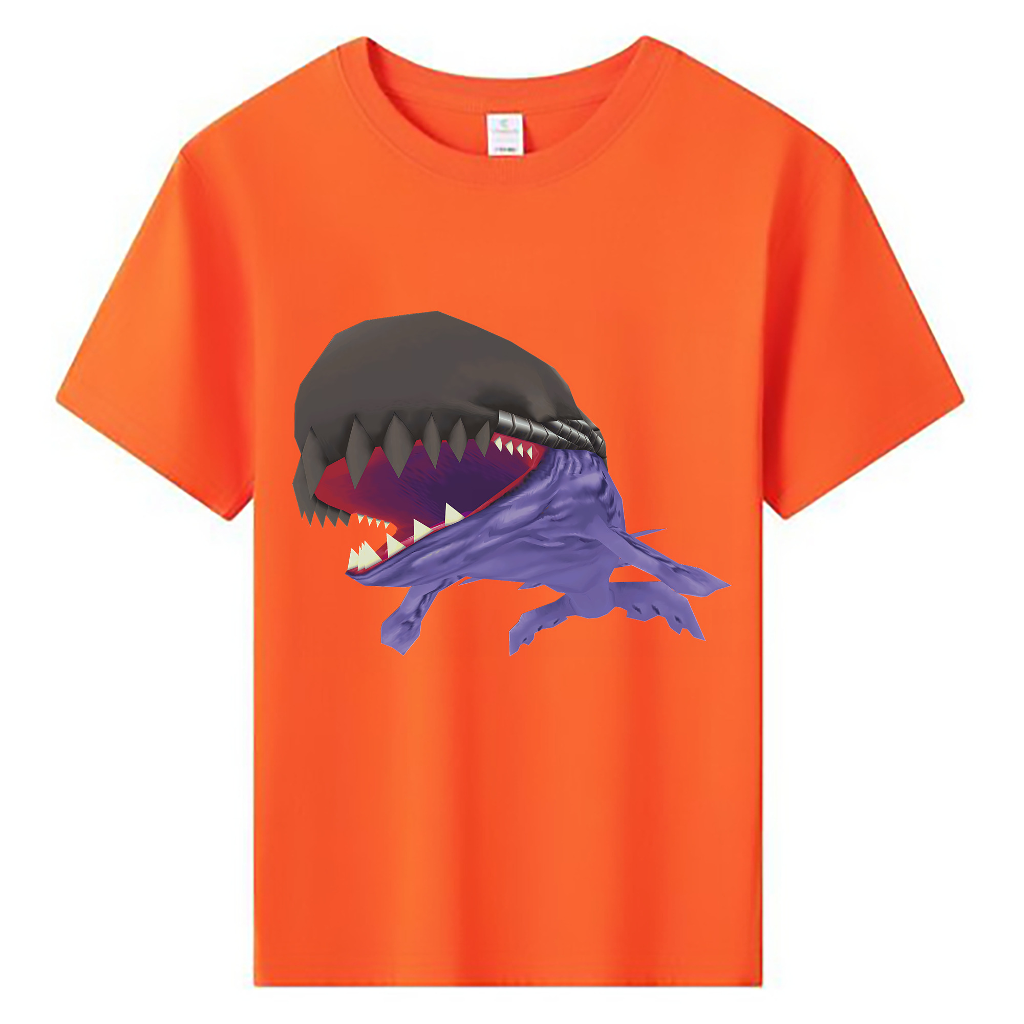 （画像用） Digimon デジタルモンスター/デジモン 綿100％キッズTシャツ（フロントプリント）