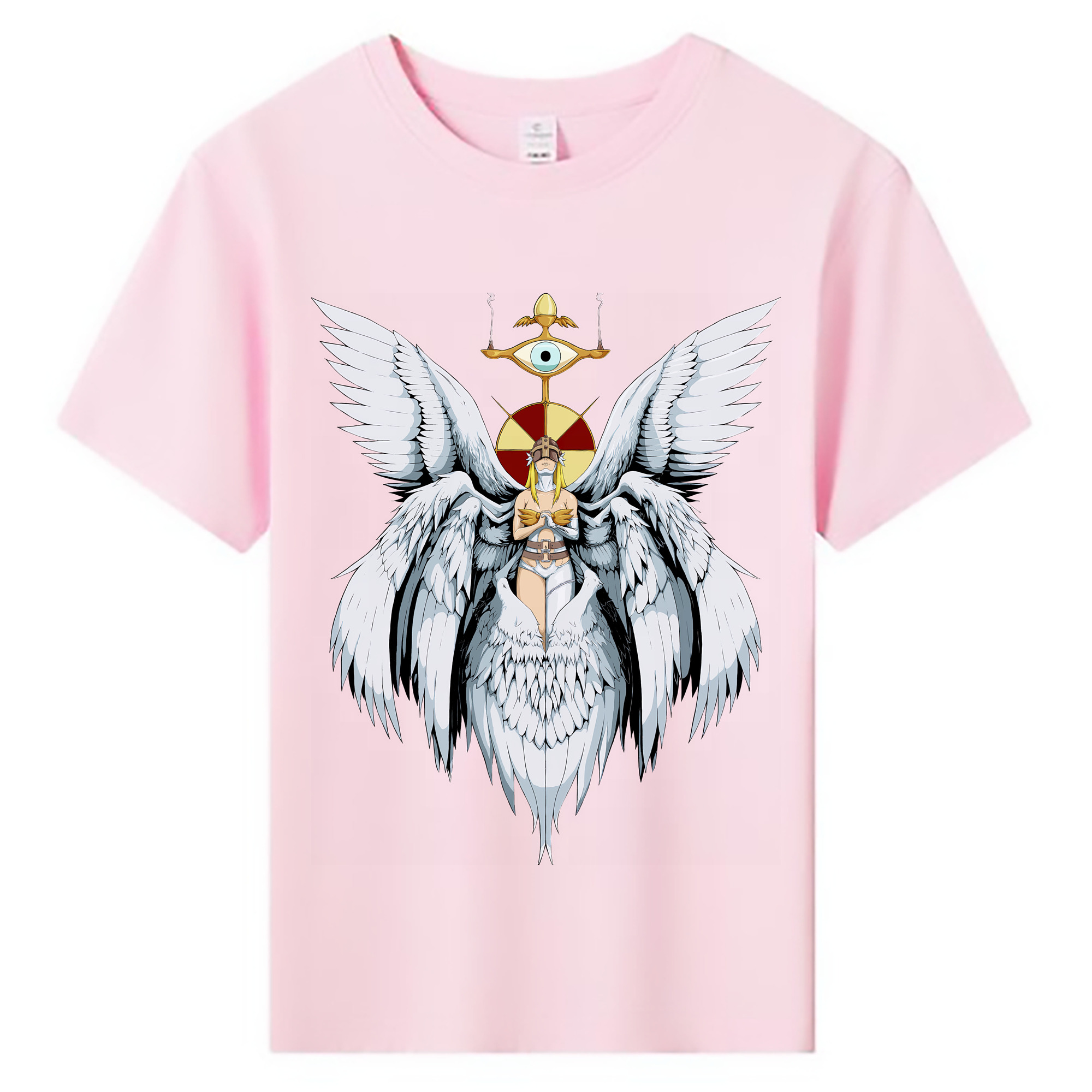 （画像用） Digimon デジタルモンスター/デジモン 綿100％キッズTシャツ（フロントプリント）