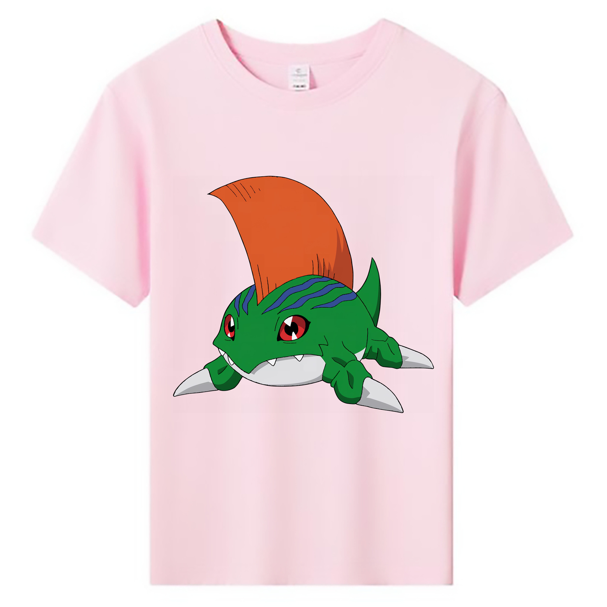 （画像用） Digimon デジタルモンスター/デジモン 綿100％キッズTシャツ（フロントプリント）