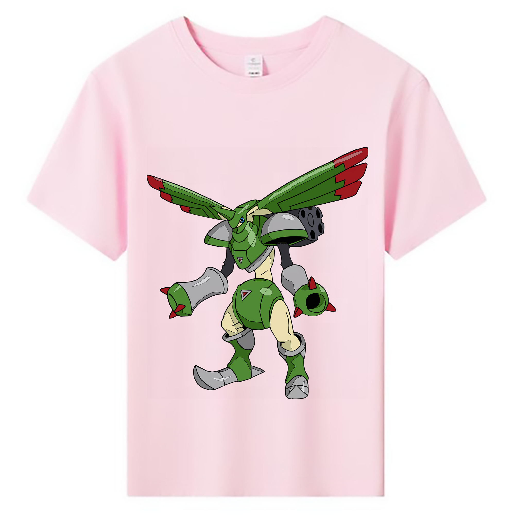 （画像用） Digimon デジタルモンスター/デジモン 綿100％キッズTシャツ（フロントプリント）