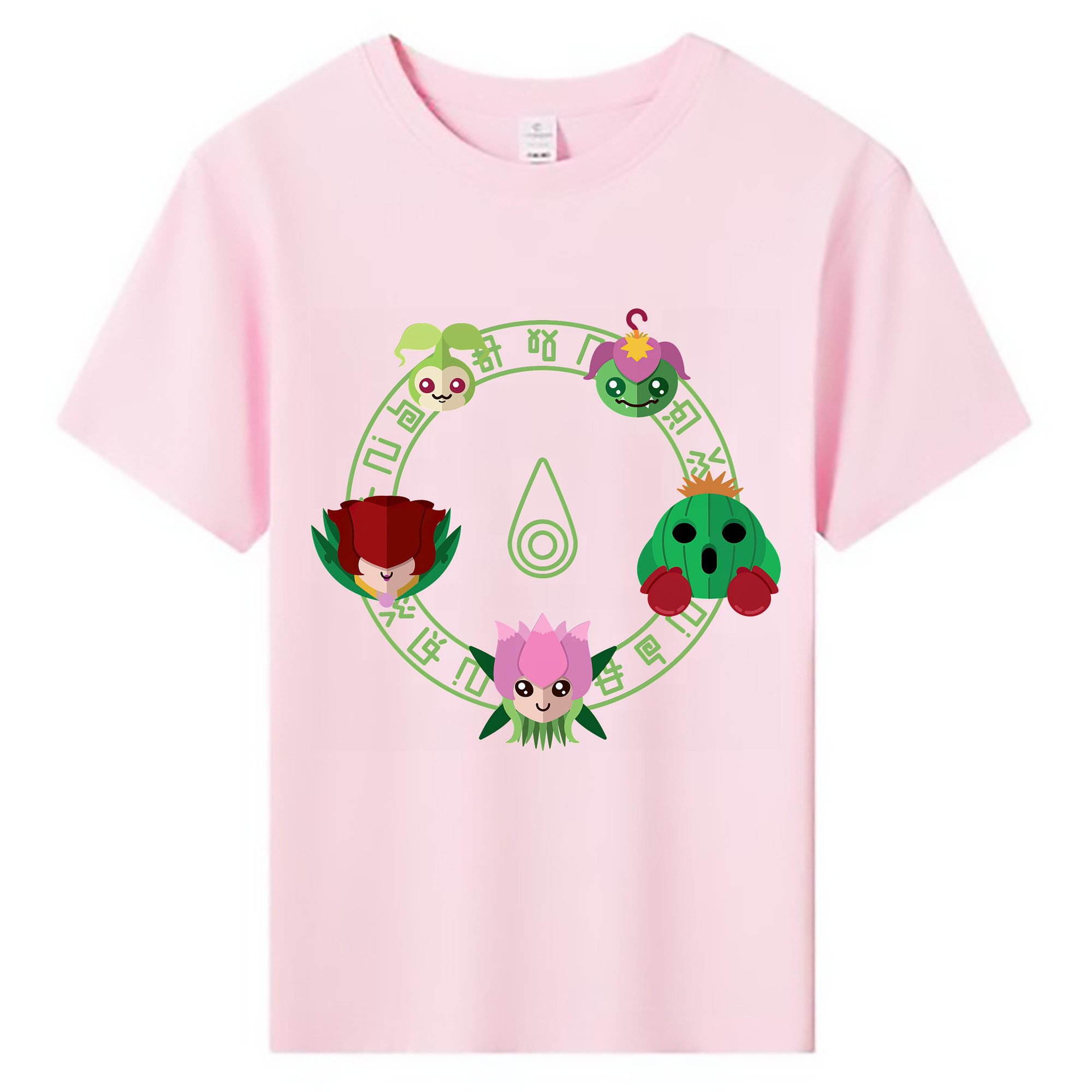 （画像用） Digimon デジタルモンスター/デジモン 綿100％キッズTシャツ（フロントプリント）